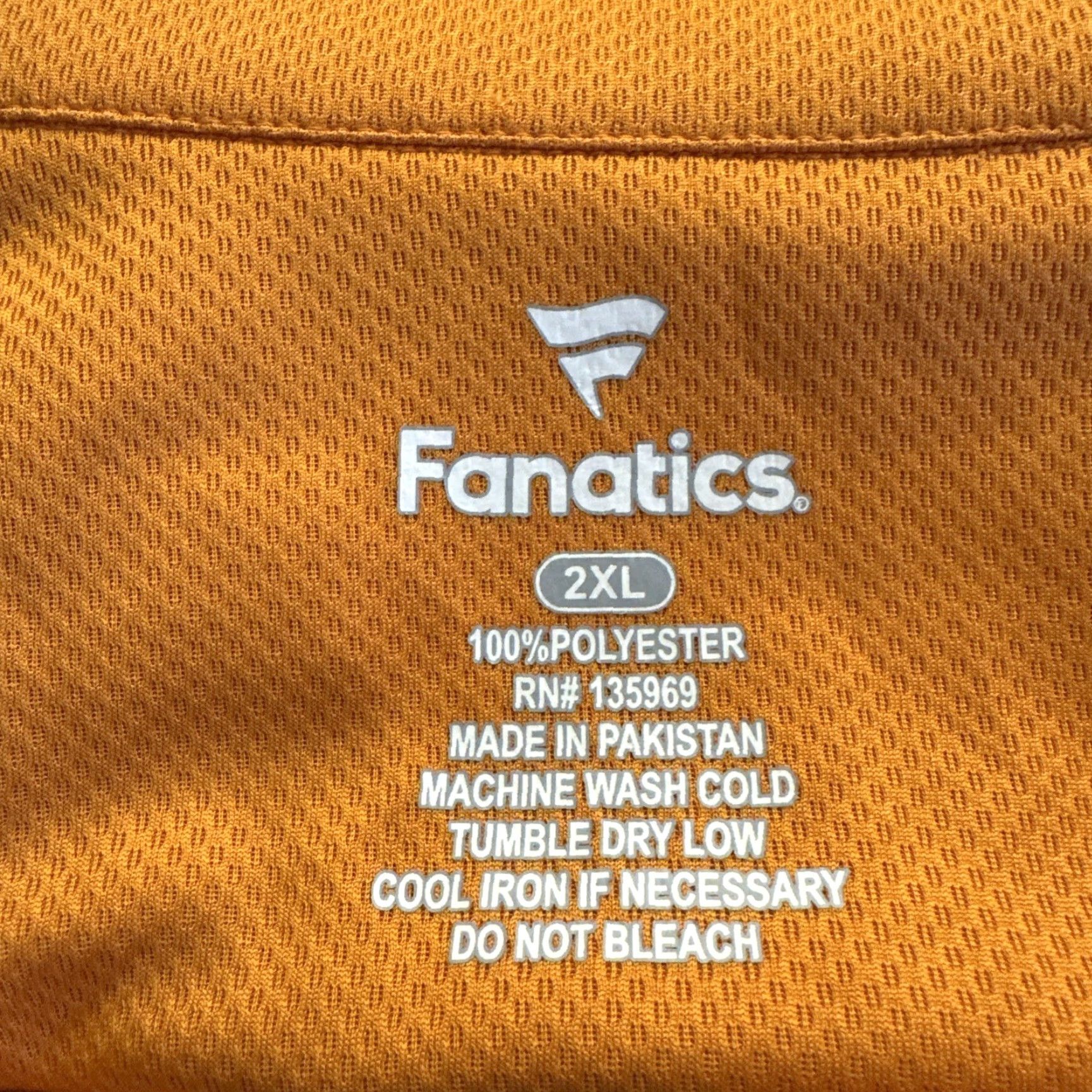 Vintage Tennessee Volunteers Fanatics Quarter Zip Performance Pullover Men 2XL Orange Shirt Hoodie? Size US XXL / EU 58 / 5 - 7 Thumbnail