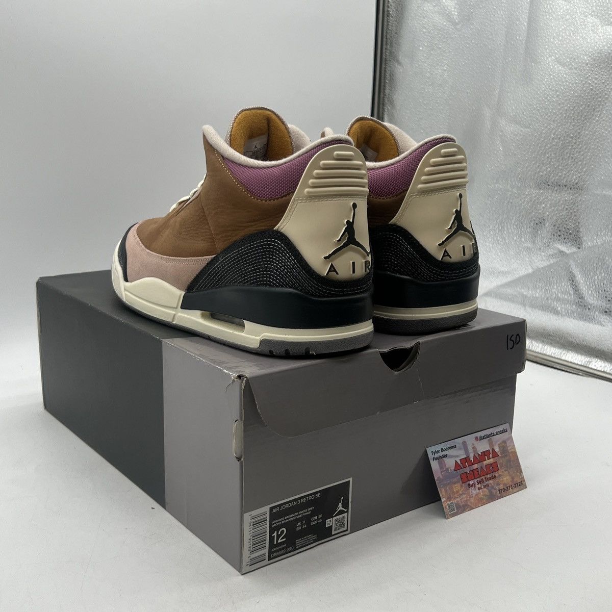 Jordan Brand Air Jordan 3 winterized Size US 12 / EU 45 - 4 Thumbnail