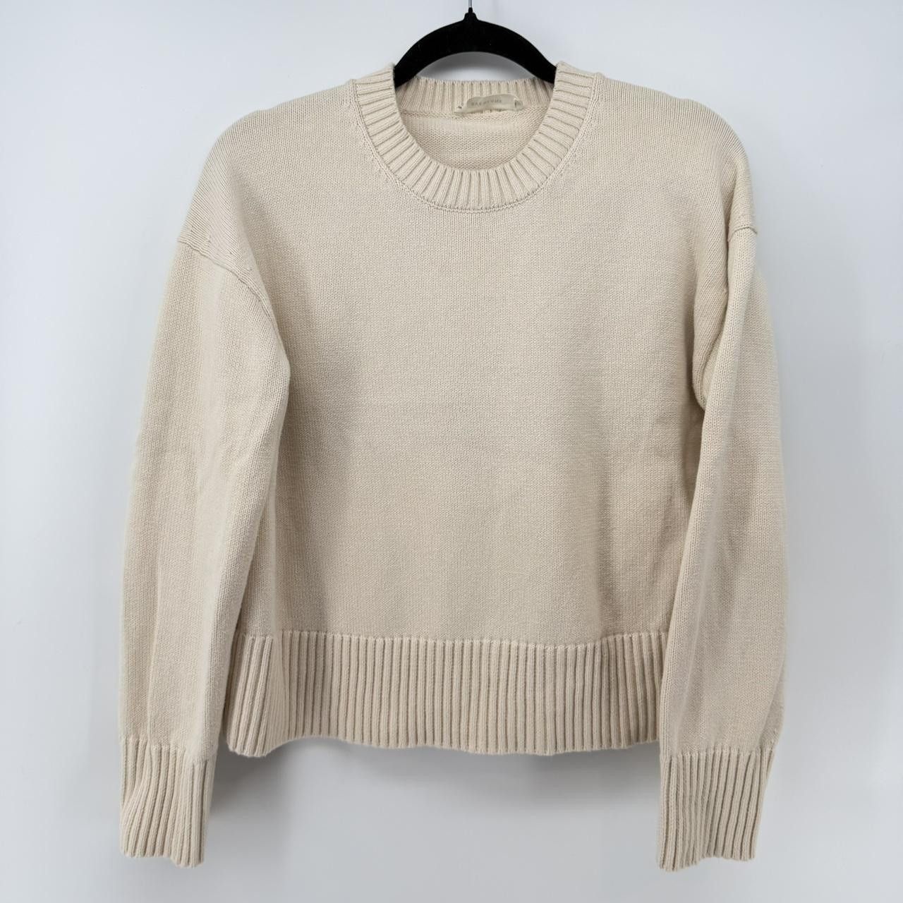 Everlane Soft Cream Crew Neck