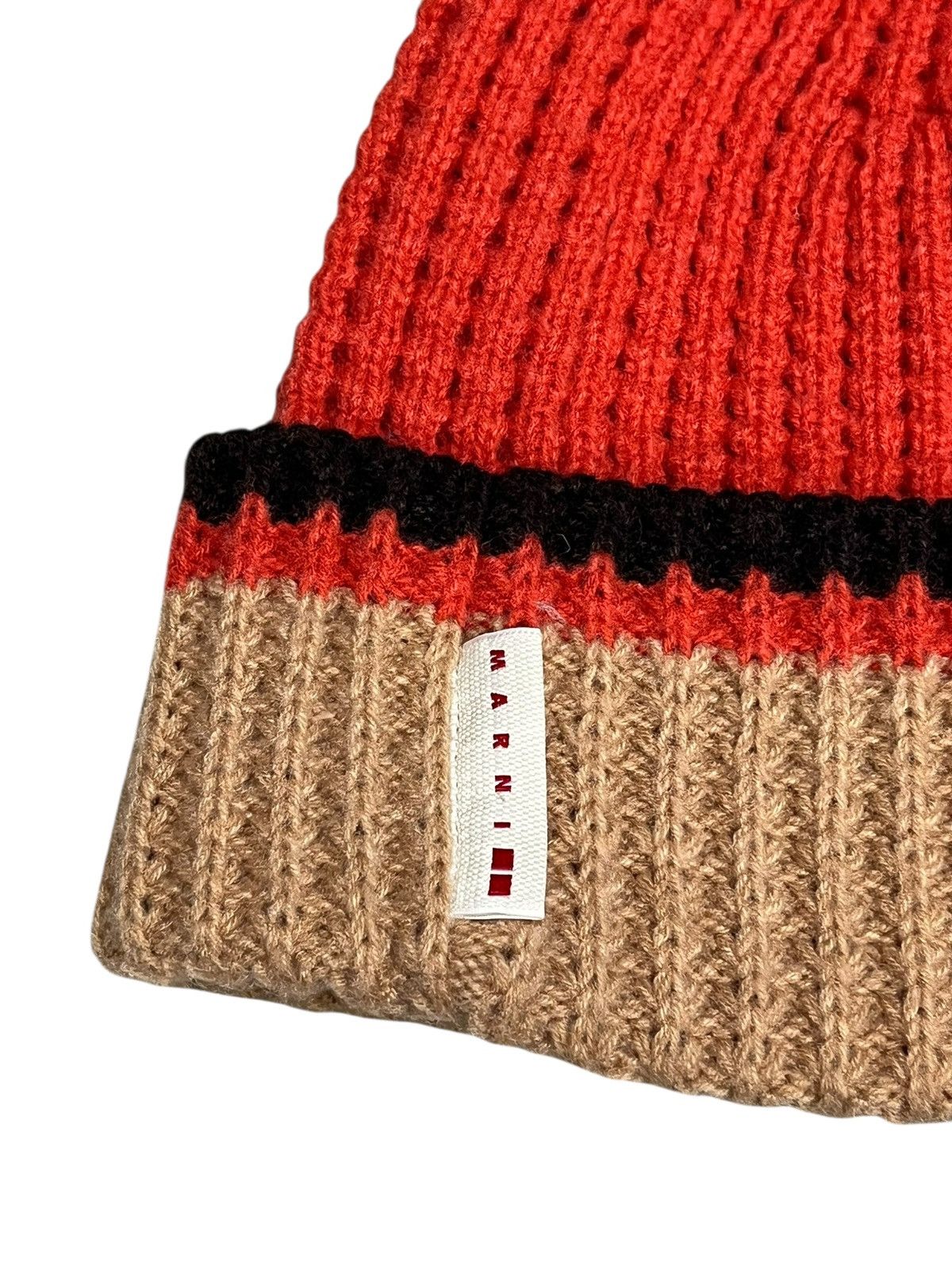 Marni × Uniqlo Marni x Uniqlo 4 Blends Material Knit Beanie Size ONE SIZE - 3 Thumbnail