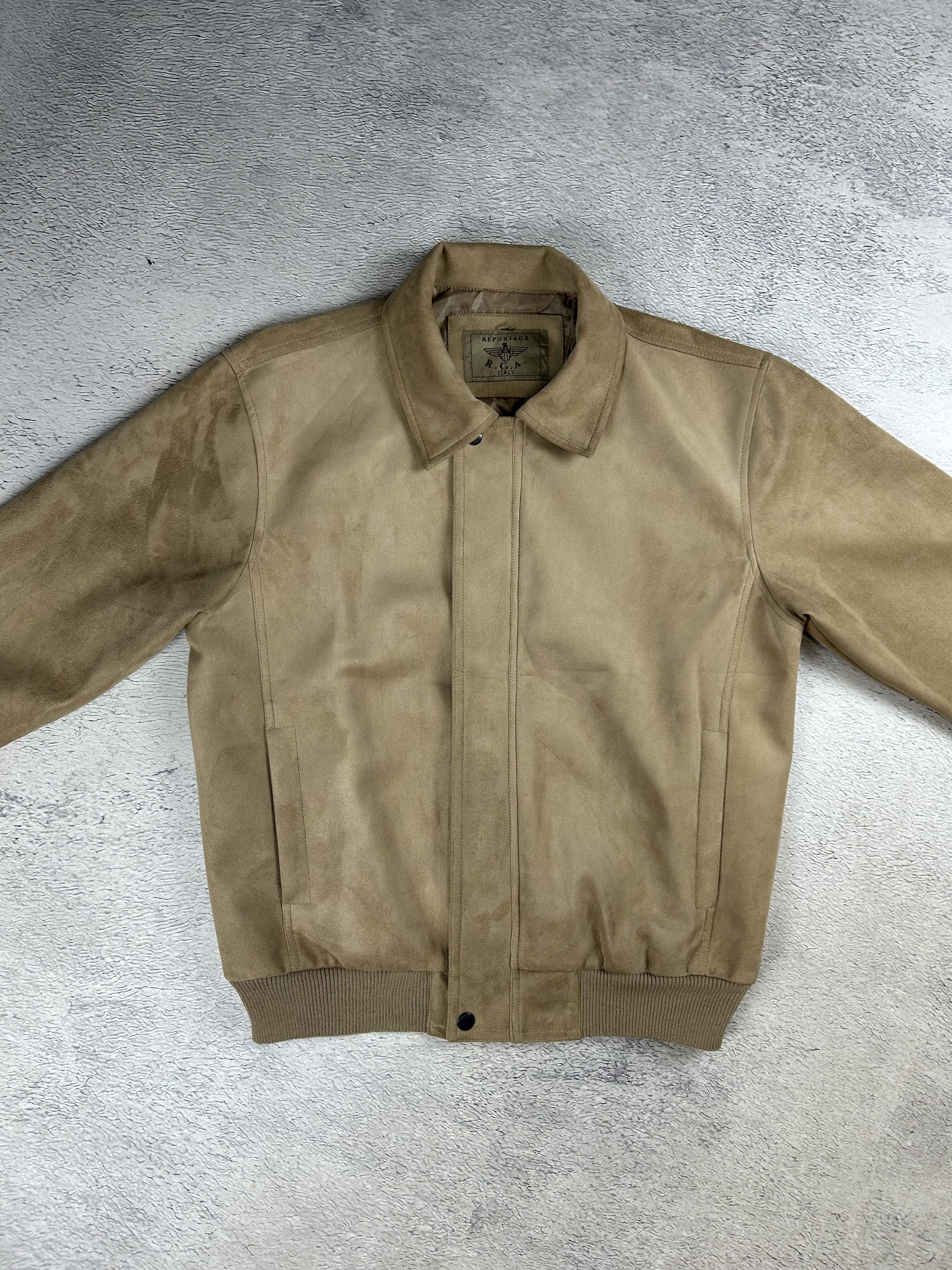 Vintage Vintage Reportage R.G.A Jacket Artificial Leather Oldmoney Size US L / EU 52-54 / 3 - 5 Thumbnail