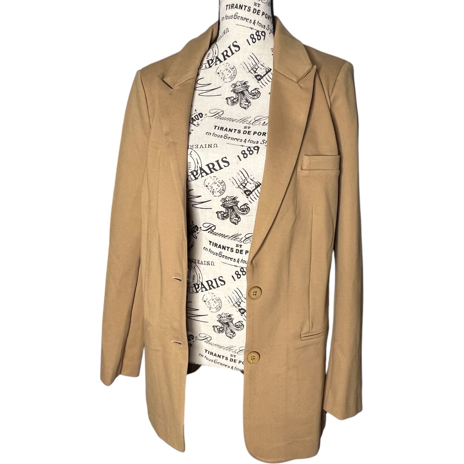 Other Alexis Oversized Button Cuff 2 Pocket Long Sleeve Blazer Size M / US 6-8 / IT 42-44 - 9 Thumbnail