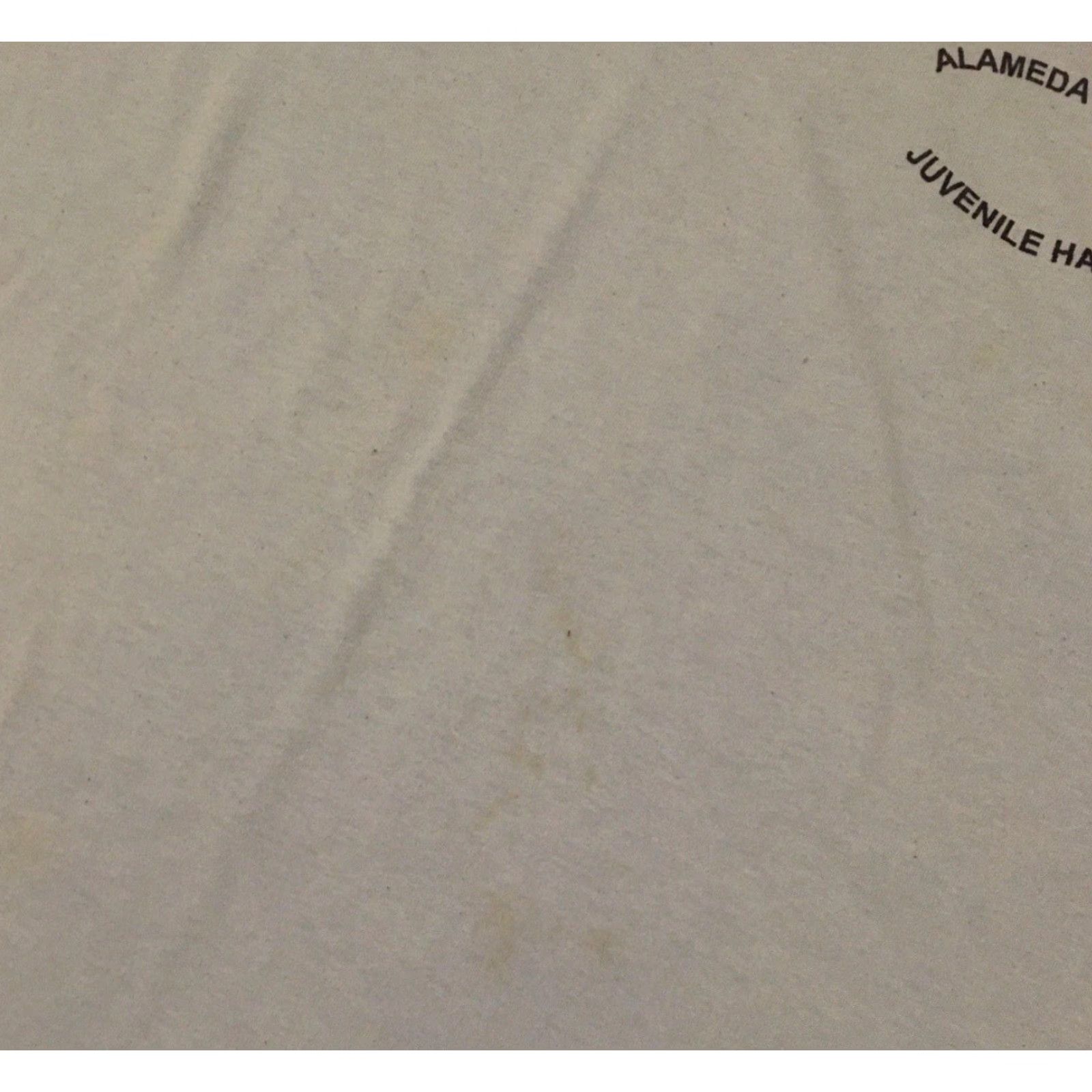 Vintage VINTAGE Alameda County Juvenile Hall Inmate Shirt 2XL Blue Distressed 90s Grunge Prisoner Shirt Mens 2XL T-Shirt Size US XXL / EU 58 / 5 - 6 Thumbnail