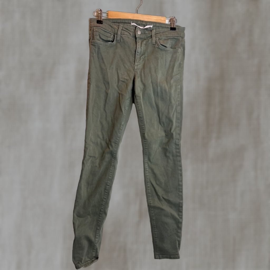 Vintage VINTAGE Joe’s Jeans Jeans Womens 27 28x31 Green Skinny USA Stretch Made in USA Womens Size 27" / US 4 / IT 40 - 1 Thumbnail