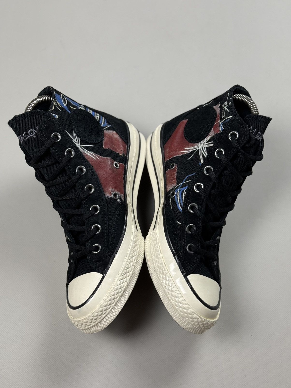 Converse Converse Jean-Michel Basquiat Chuck Taylor High Top Sneakers Size US 7 / IT 37 - 18 Thumbnail