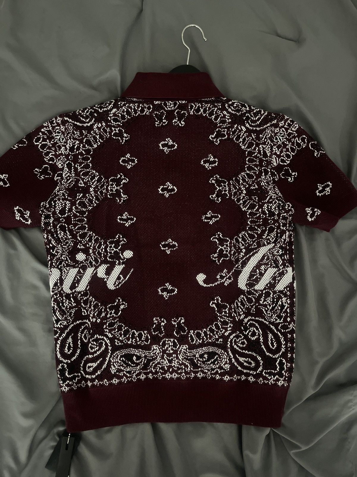 Amiri Amiri (23A) bandanna button up Size US S / EU 44-46 / 1 - 3 Thumbnail