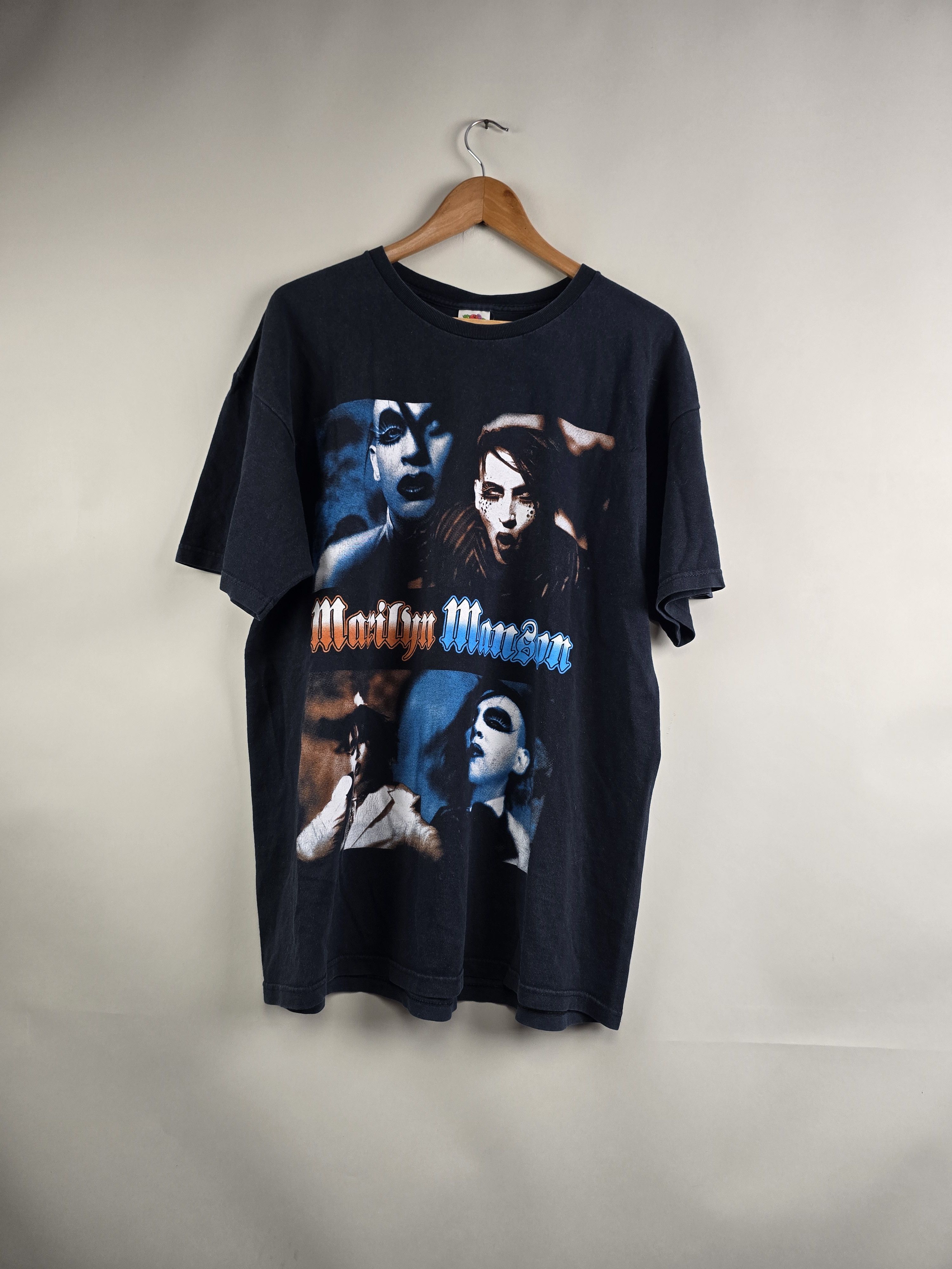 Band Tees × Marilyn Manson × Vintage 2004 Marilyn Manson XL 23" 30" Size US XL / EU 56 / 4 - 7 Thumbnail
