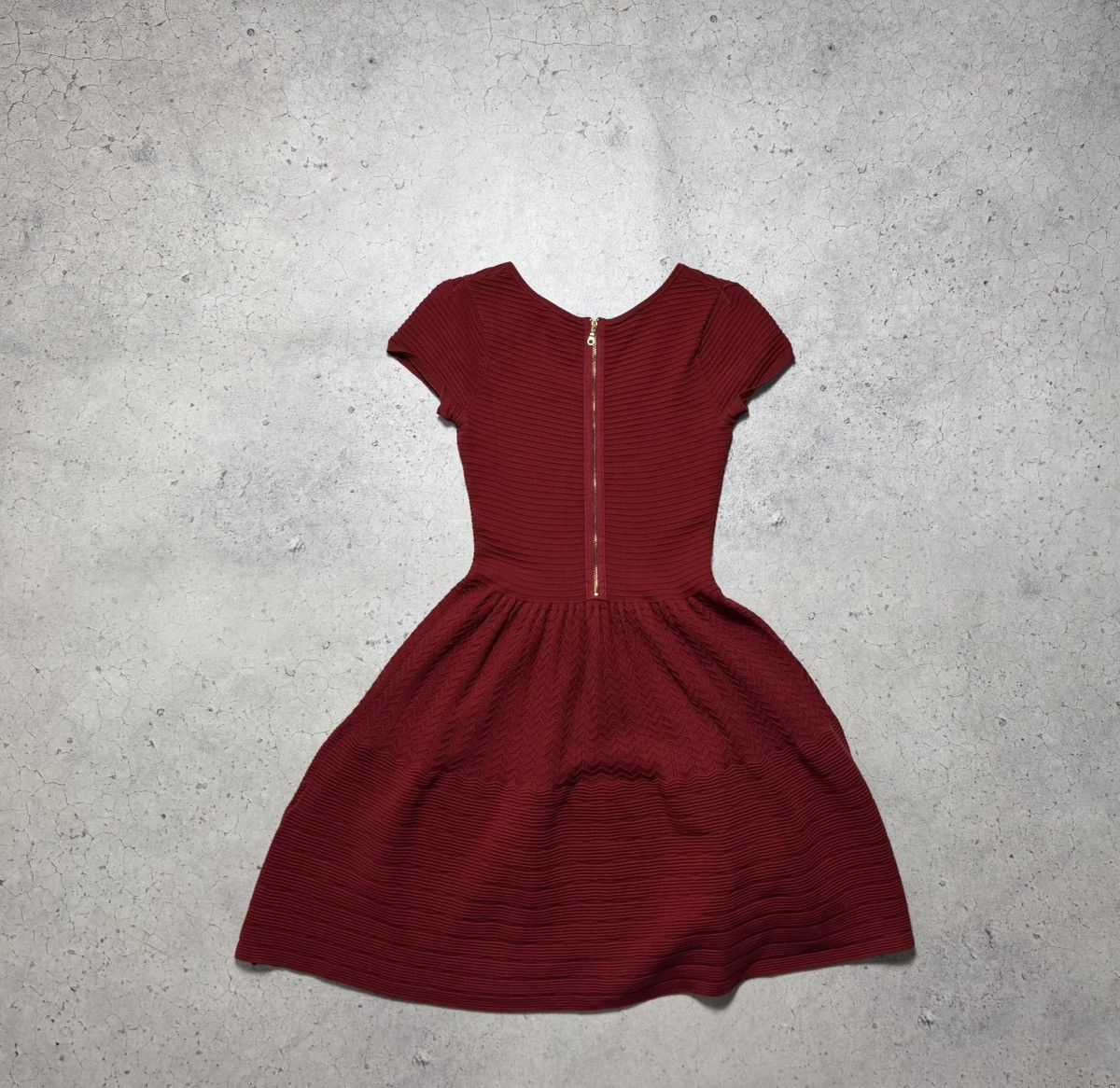 Sandro Sandro Red Knit Dress Size S / US 4 / IT 40 - 15 Thumbnail