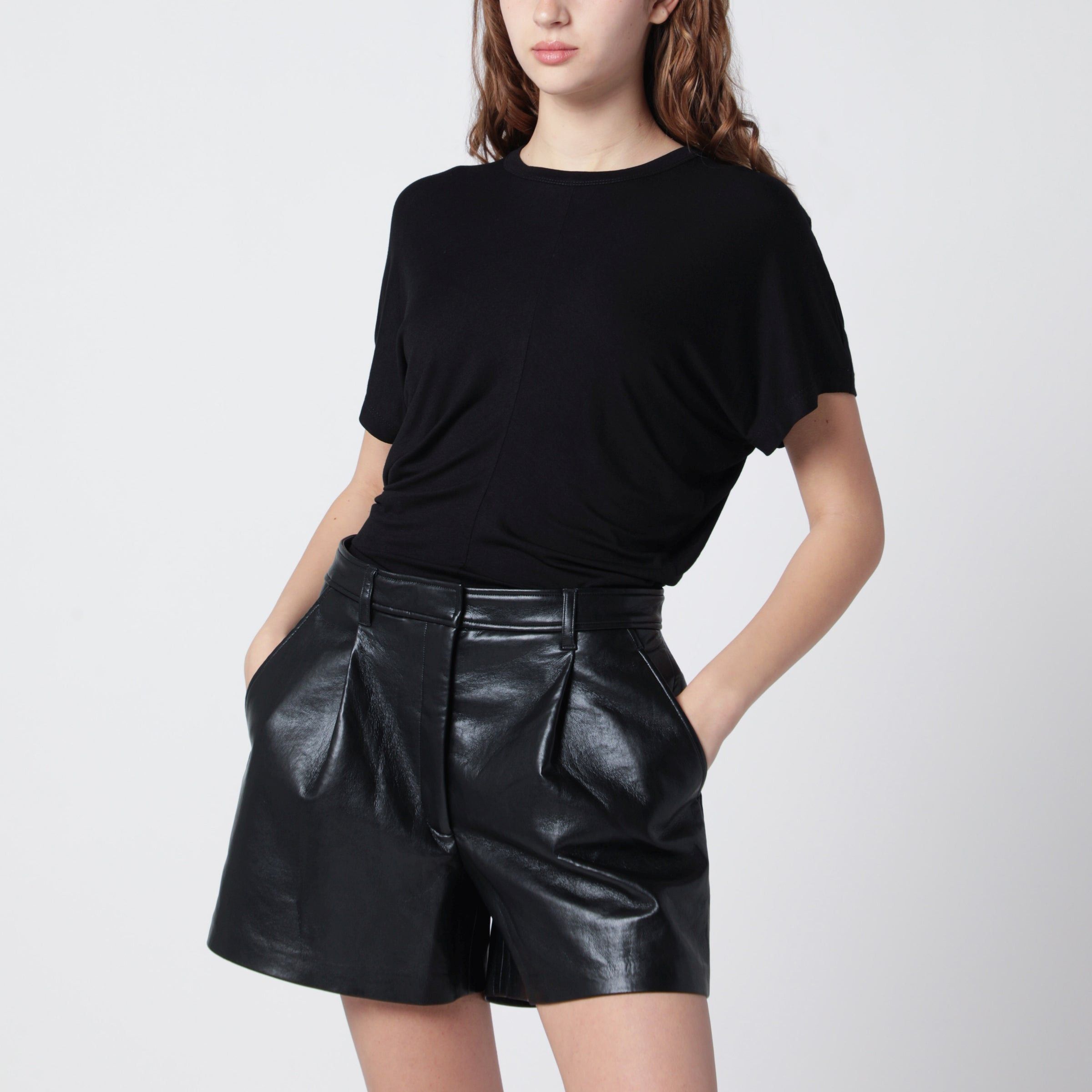 Anine Bing Anine Bing Zadig Black T-Shirt Size S / US 4 / IT 40 - 1 Thumbnail