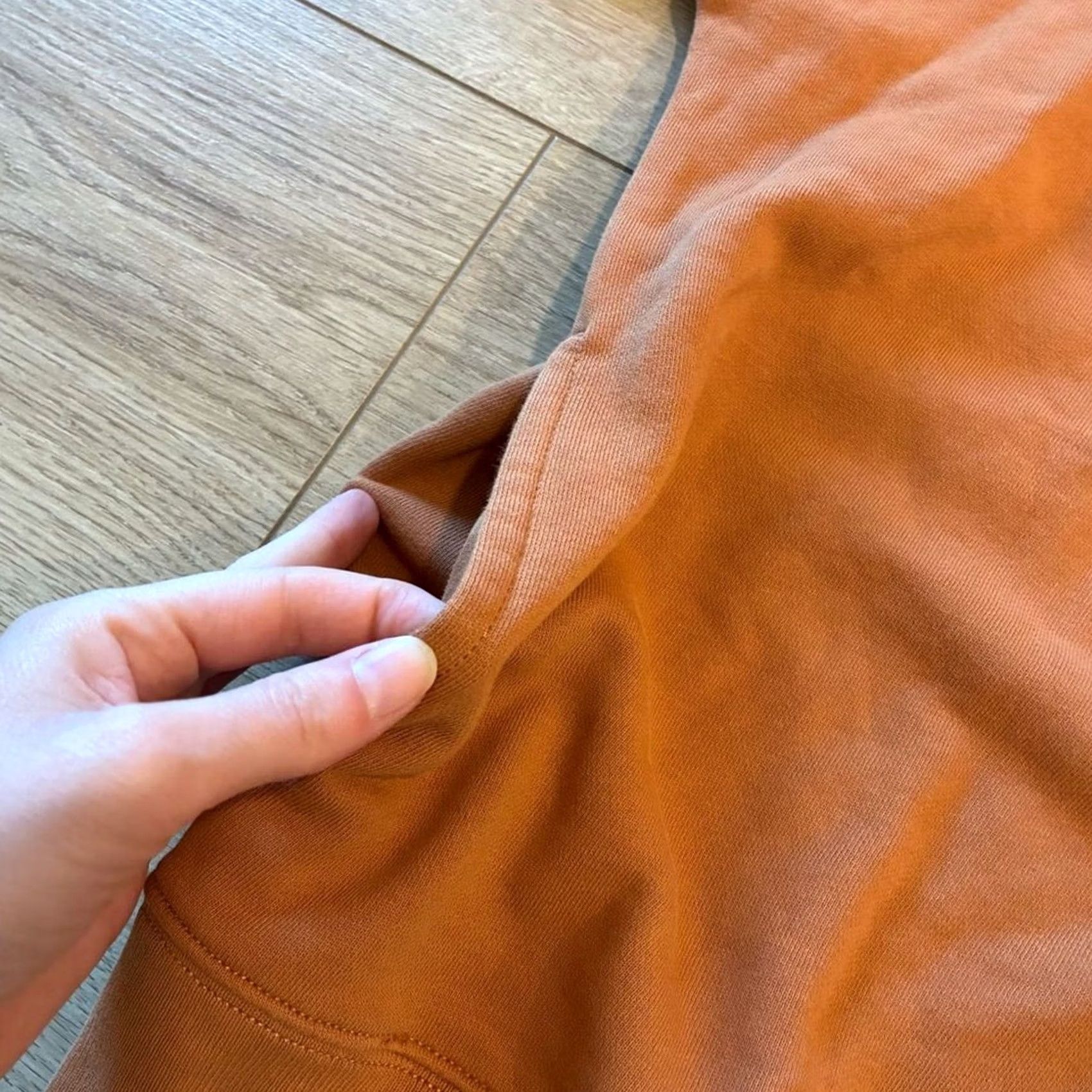 J.Crew NWT J. Crew Sweatshirt Women’s University Terry Half Zip Orange Size M Size M / US 6-8 / IT 42-44 - 4 Thumbnail