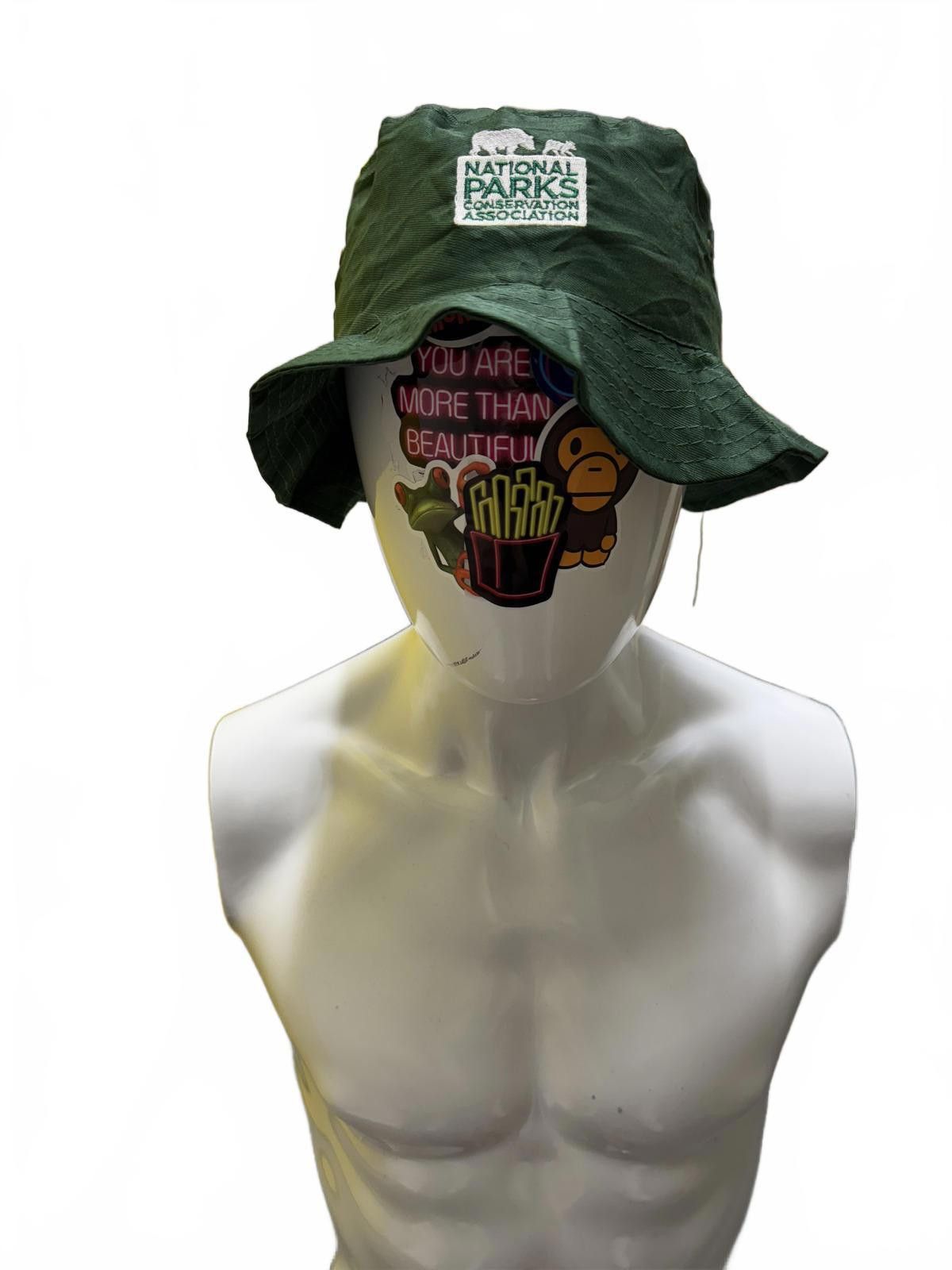 Designer National Parks Association Green Bucket Hat Size ONE SIZE - 2 Thumbnail