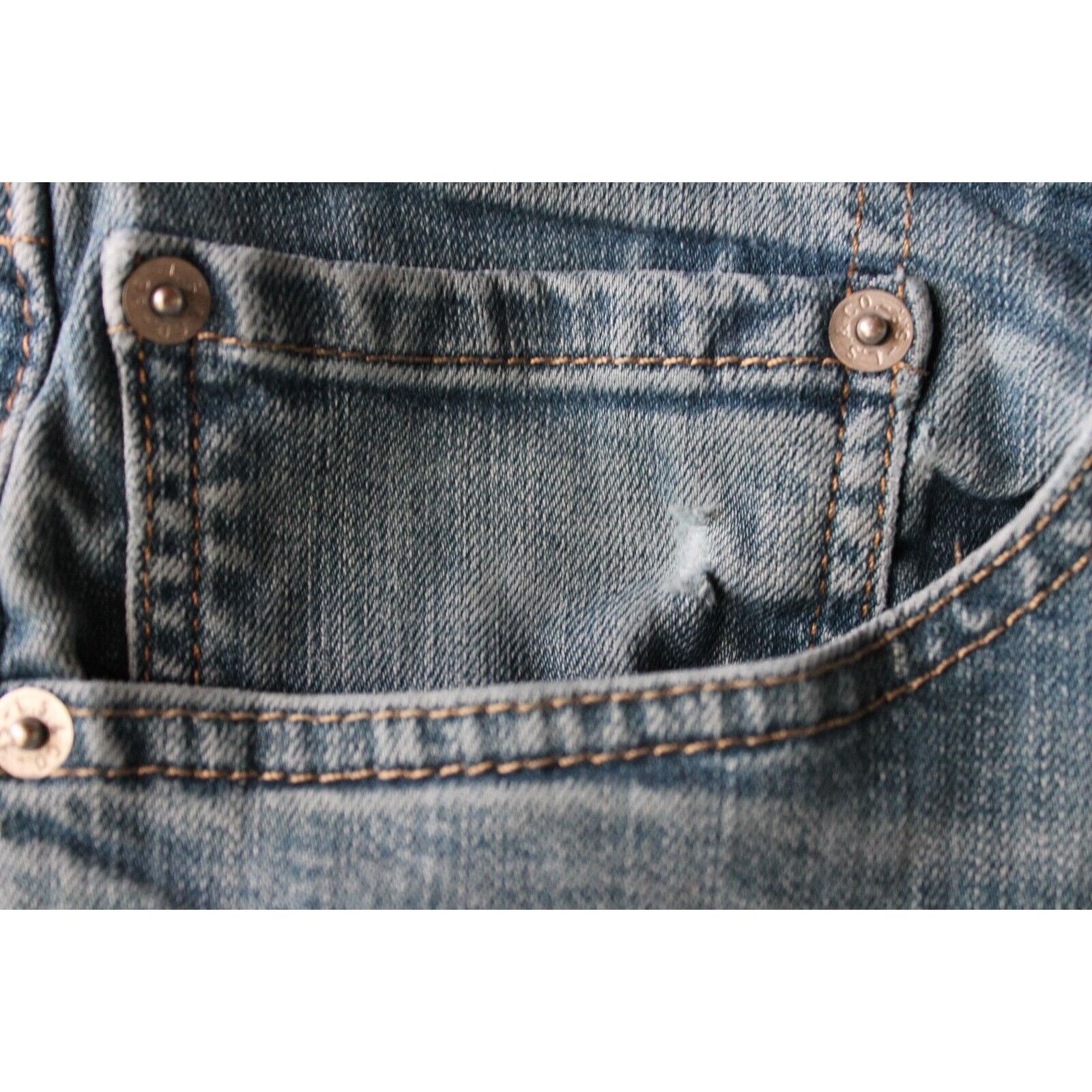 Levi's LEVIS 505 Men Size 34x34 Blue/Straight /medium denim *NICE! Size US 34 / EU 50 - 7 Thumbnail