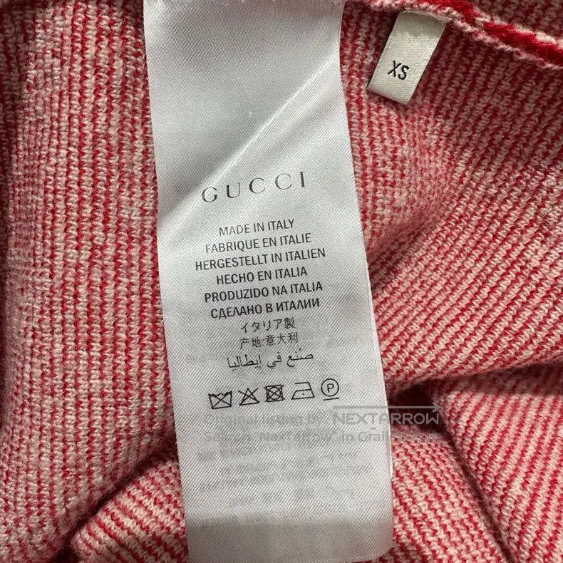 Gucci Gucci Logo full-print alpaca blend knitted cardigan coat Size XS / US 0-2 / IT 36-38 - 4 Thumbnail