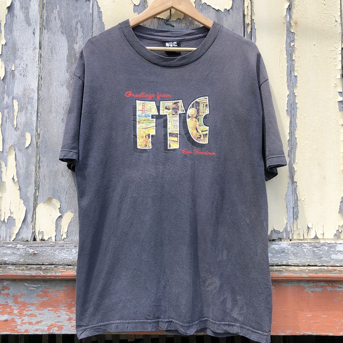 💢Sunfaded💢 Vintage FTC Skate San Francisco Tee