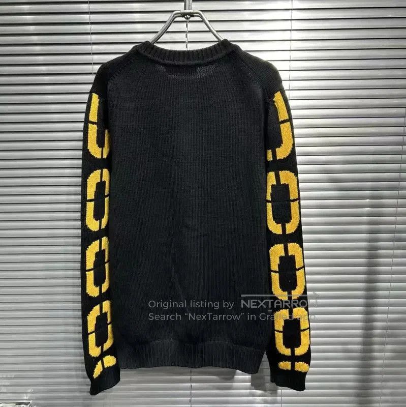 Fendi Fendi Black Wool Knit Sweater for Men . Size US M / EU 48-50 / 2 - 2 Thumbnail