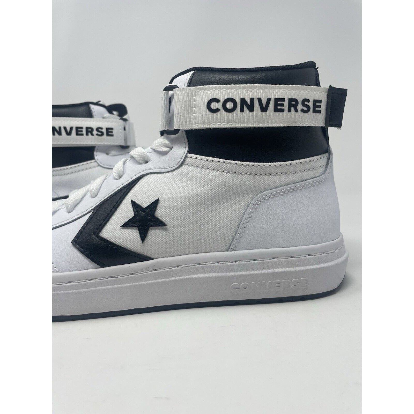 Converse Converse Pro Blaze V2 Mid Top White Black Mens Size 10.5 NEW Size US 10.5 / EU 43-44 - 6 Thumbnail