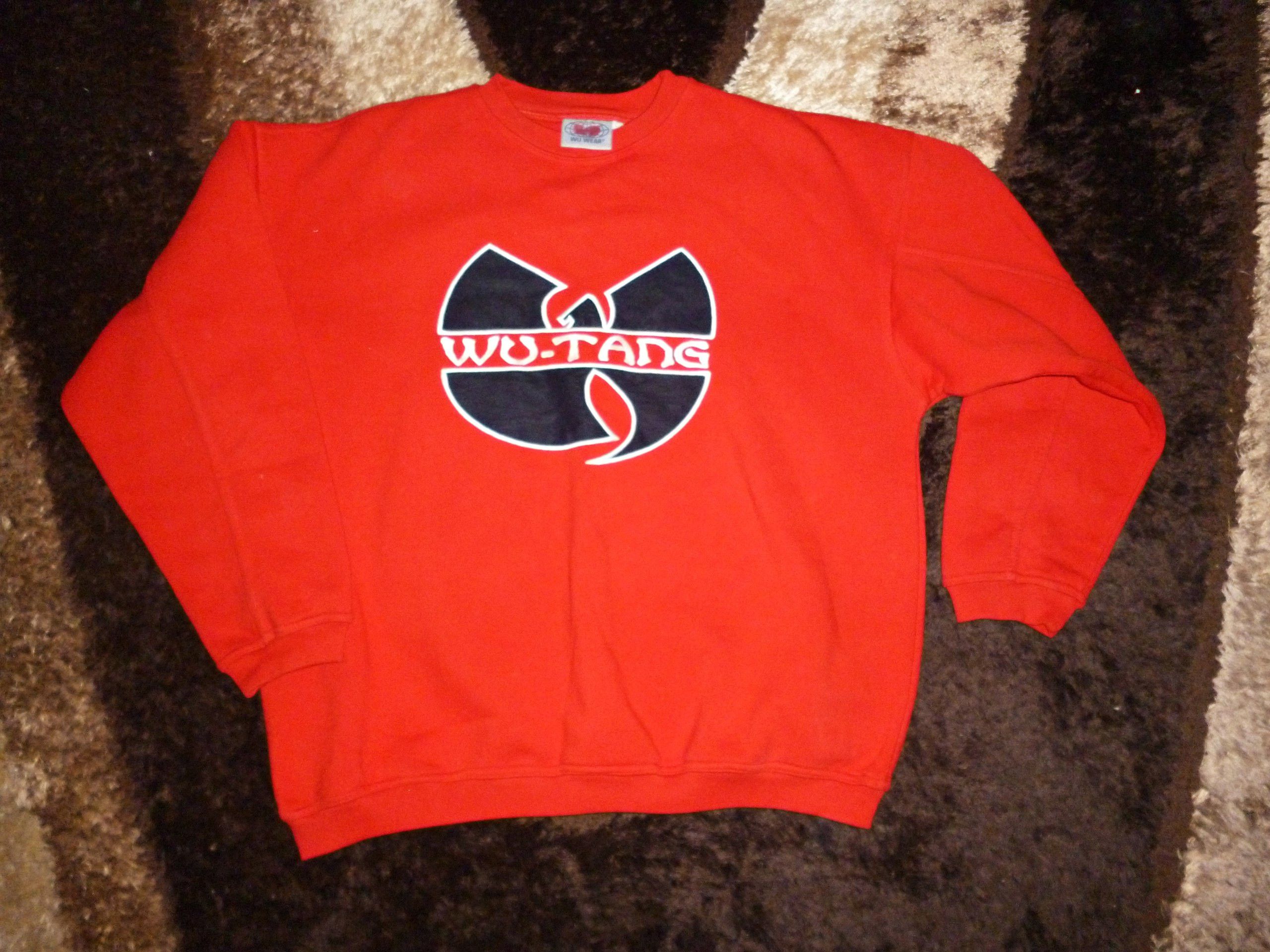 Wu-Tang Clan WU WEAR sweatshirt vintage Wu Tang Clan 90s hip hop 1990s XL Size US XL / EU 56 / 4 - 1 Thumbnail