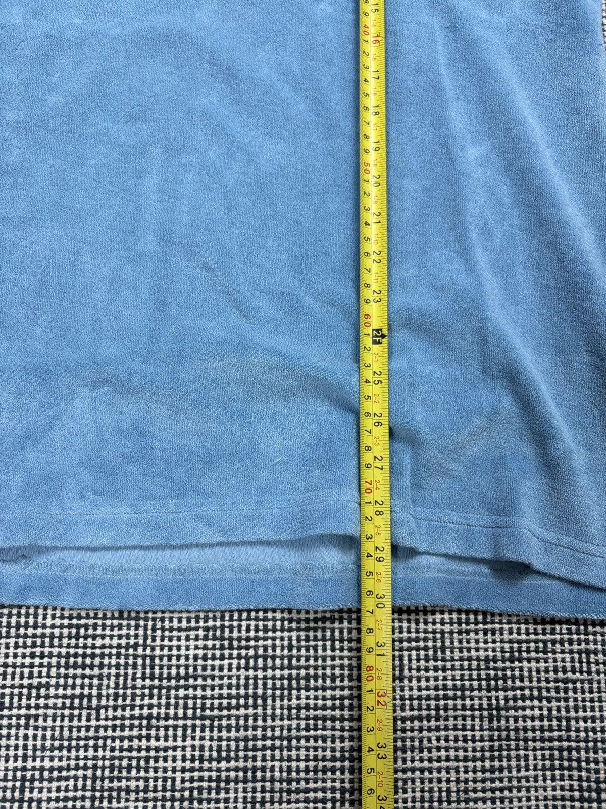 Other Juvia terry cloth polo shirt designer rrp 139€ Size US XL / EU 56 / 4 - 5 Thumbnail