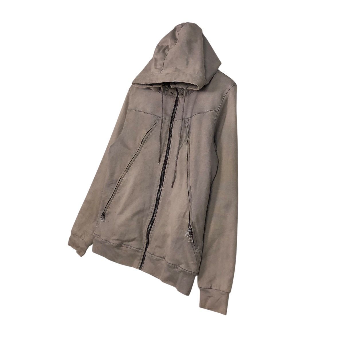 In The Attic In The Attic Archive Diagonal Zip System Hoodie Patina Fade Size US M / EU 48-50 / 2 - 3 Thumbnail