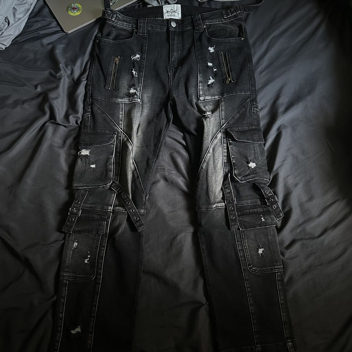 Eternal Type X Strapped Denim - Eternal Artwear Jeans Size US 34 / EU 50 - 1 Thumbnail