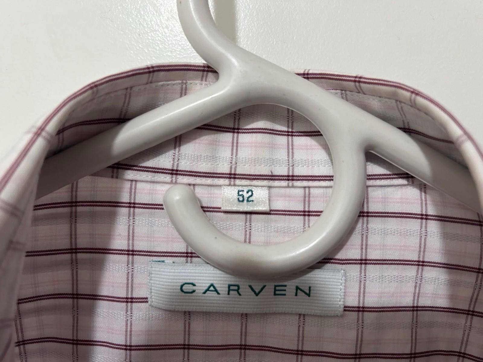 Carven Carven Men Button-Down Shirt Plaid Check Long Sleeve EU 52 Size US L / EU 52-54 / 3 - 7 Thumbnail