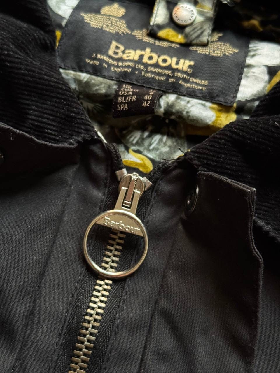 Barbour Rare Barbour Wax Jacket SMU Liberty beadnell jacket Size L / US 10 / IT 46 - 7 Thumbnail