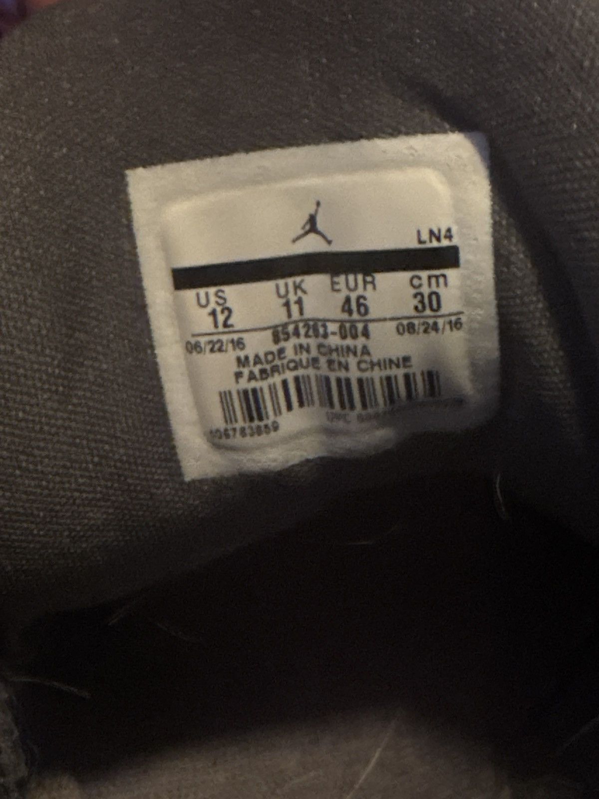 Jordan Brand Air Jordan 3 - Wool Size US 12 / EU 45 - 6 Thumbnail