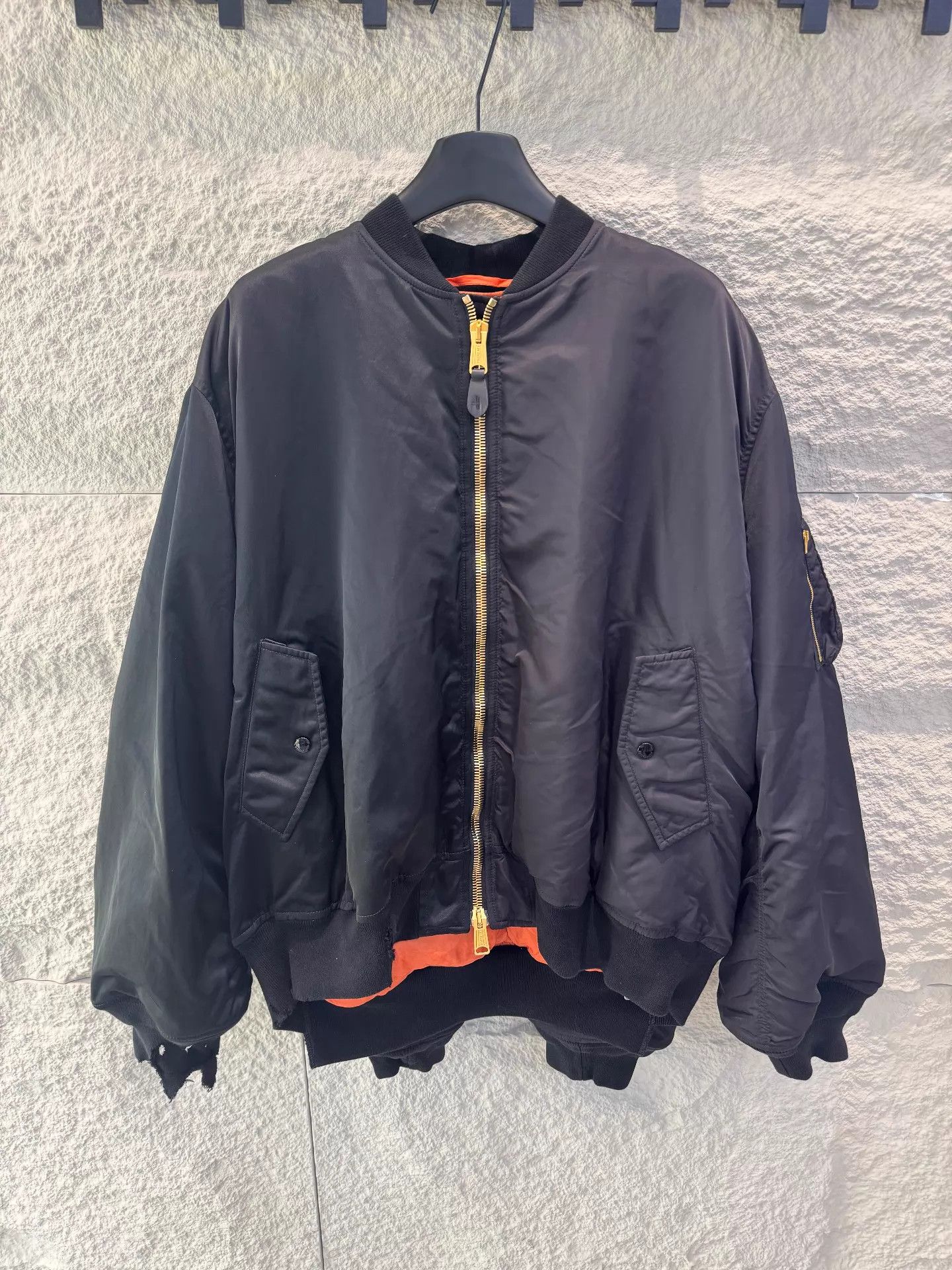 Balenciaga Balenciaga Incognito Bomber Jacket | Grailed