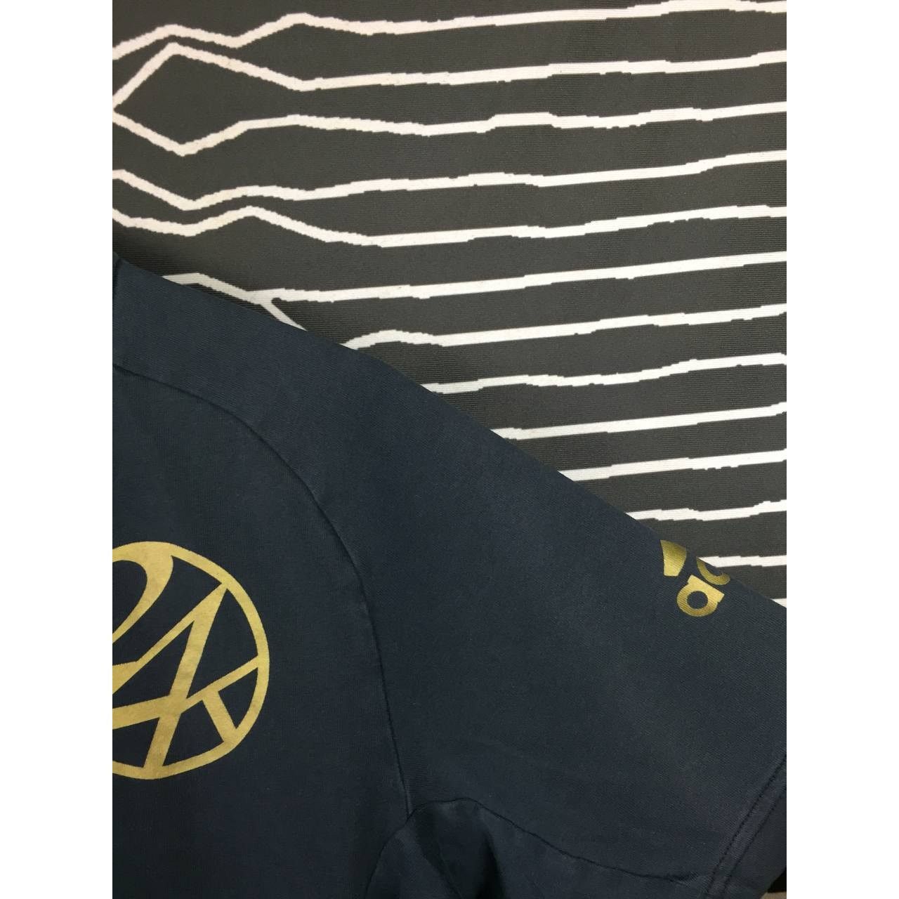 Adidas × Japanese Brand Adidas X 24 Karats Big Logo Climalite Cotton Tee Size US M / EU 48-50 / 2 - 10 Thumbnail