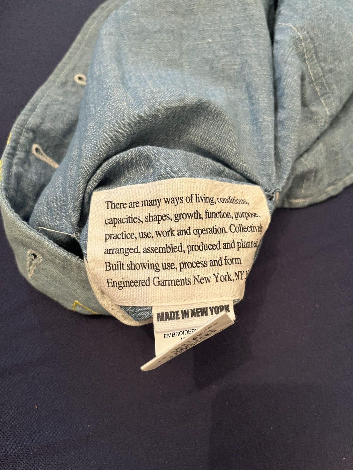 Engineered Garments Engineered Garments Floral Embroidered Vest Size US M / EU 48-50 / 2 - 3 Thumbnail