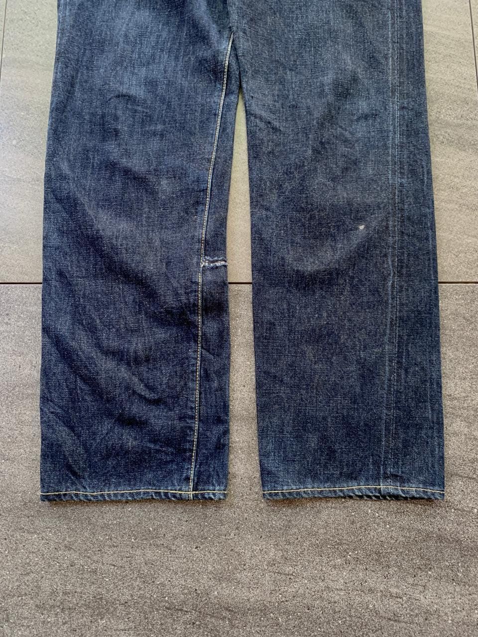 Kapital FREE TAX! Indigo Raw Denim Jeans Size US 34 / EU 50 - 4 Thumbnail