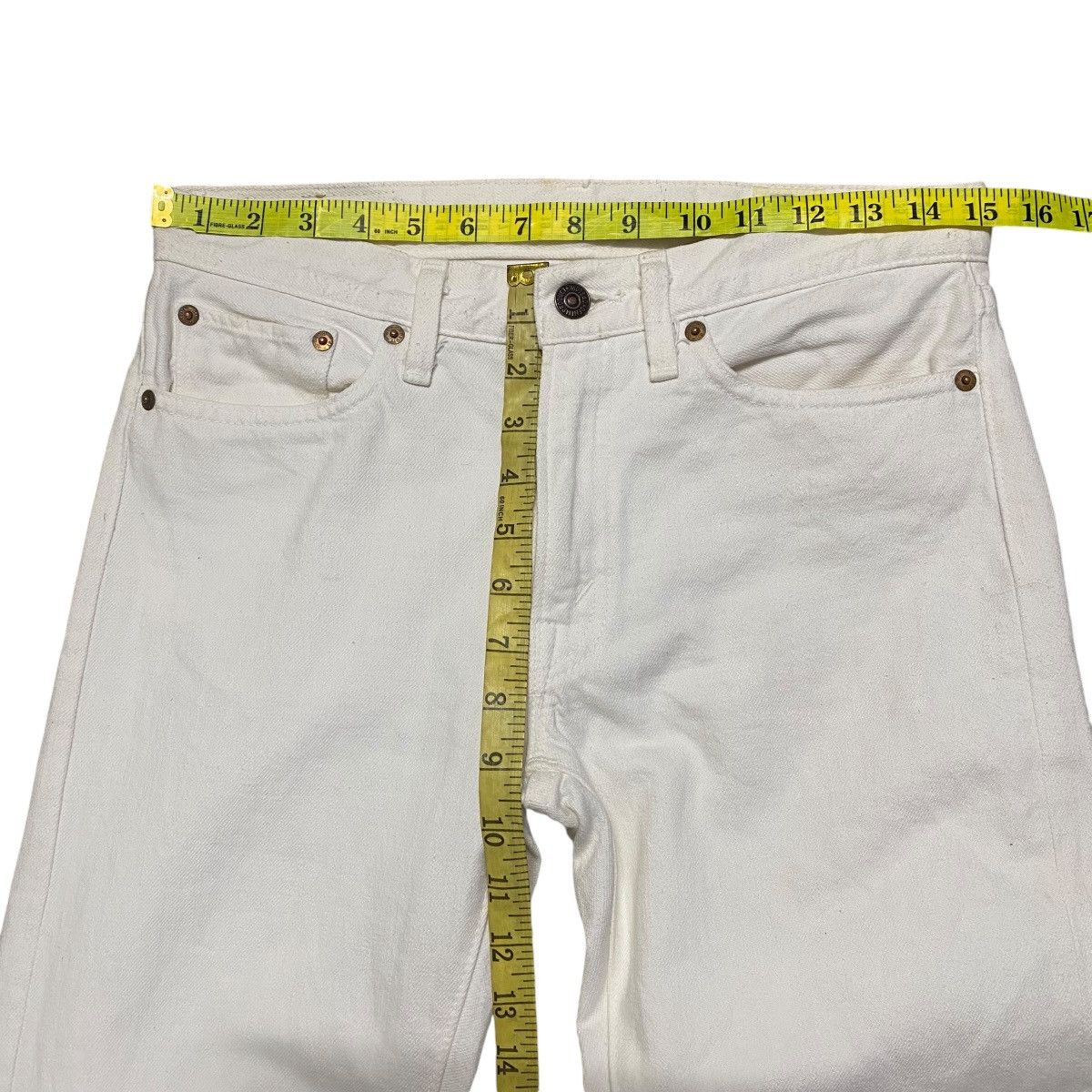 Orslow Orslow 107 White Denim Jeans Size US 29 - 19 Thumbnail