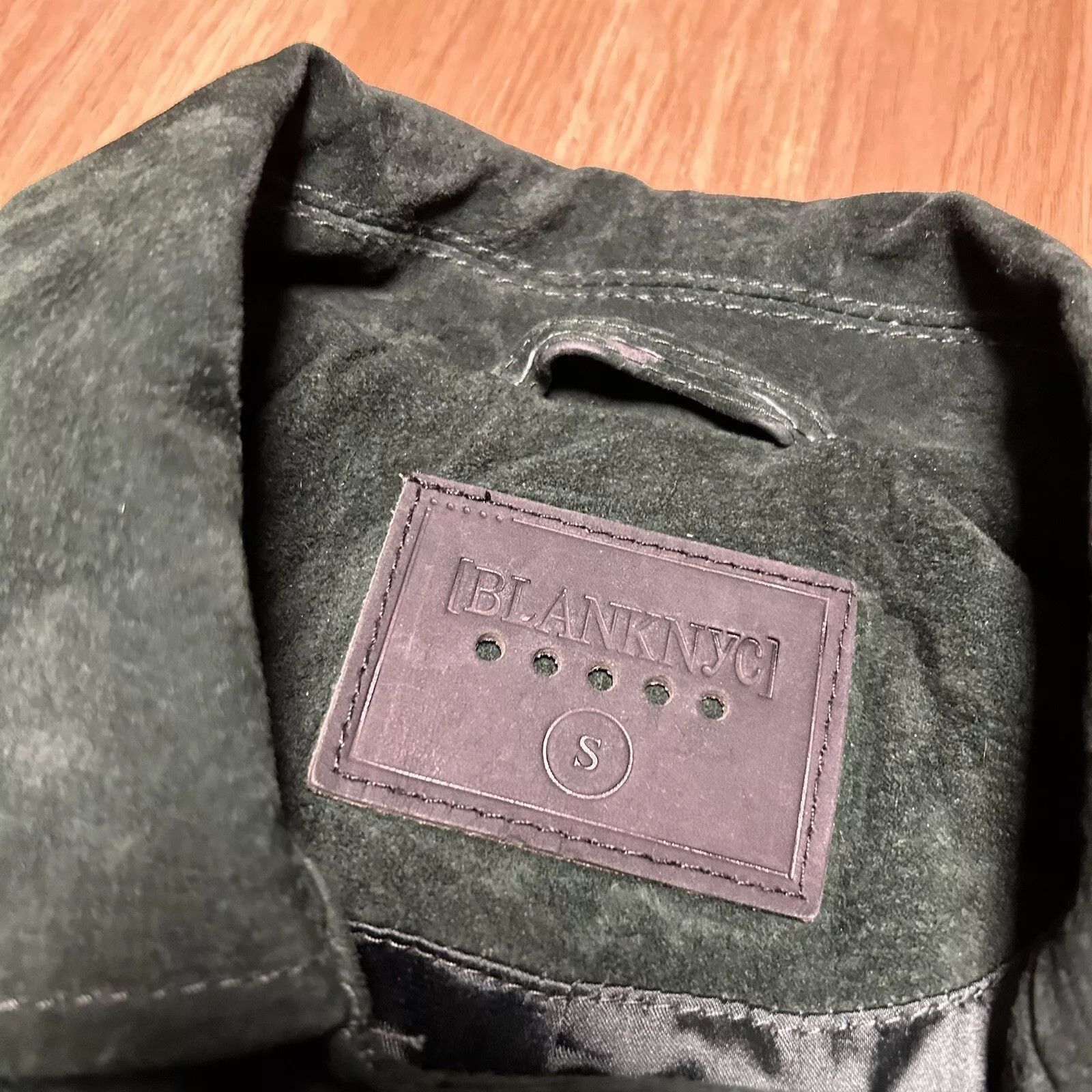BLANKNYC BLANKNYC Cropped Suede LEATHER Motorcycle Size S / US 4 / IT 40 - 6 Thumbnail