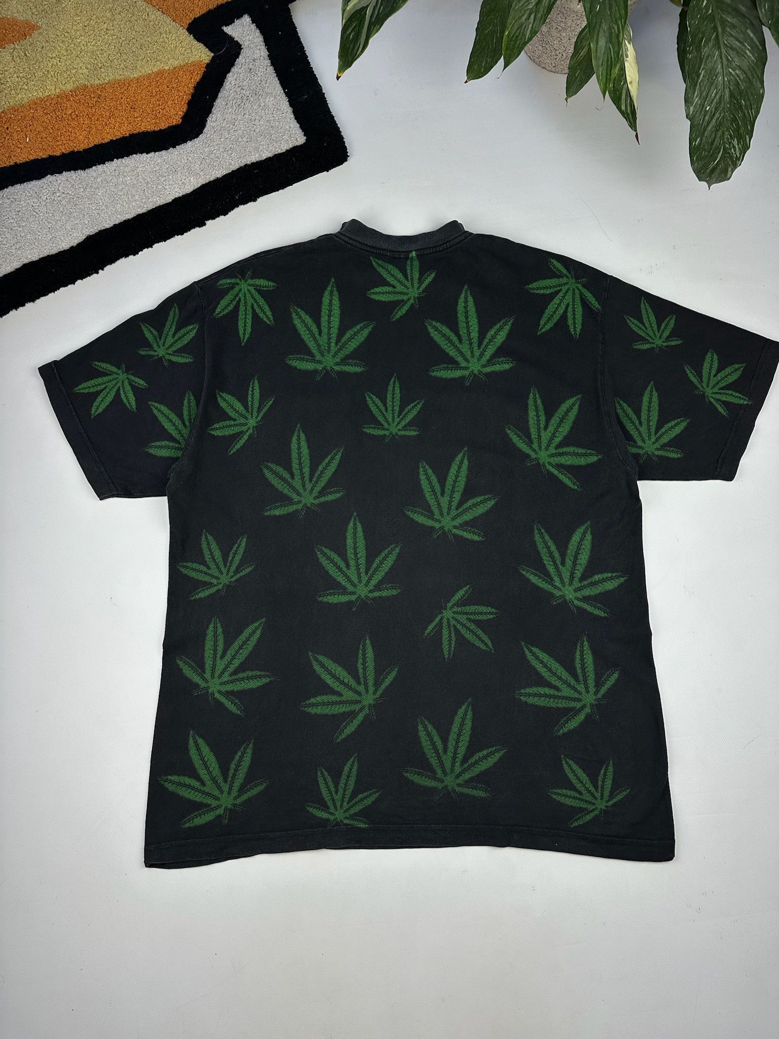 Vintage Acid Amsterdam T-shirt weed marijuana tee cannabis thc Size US L / EU 52-54 / 3 - 4 Thumbnail