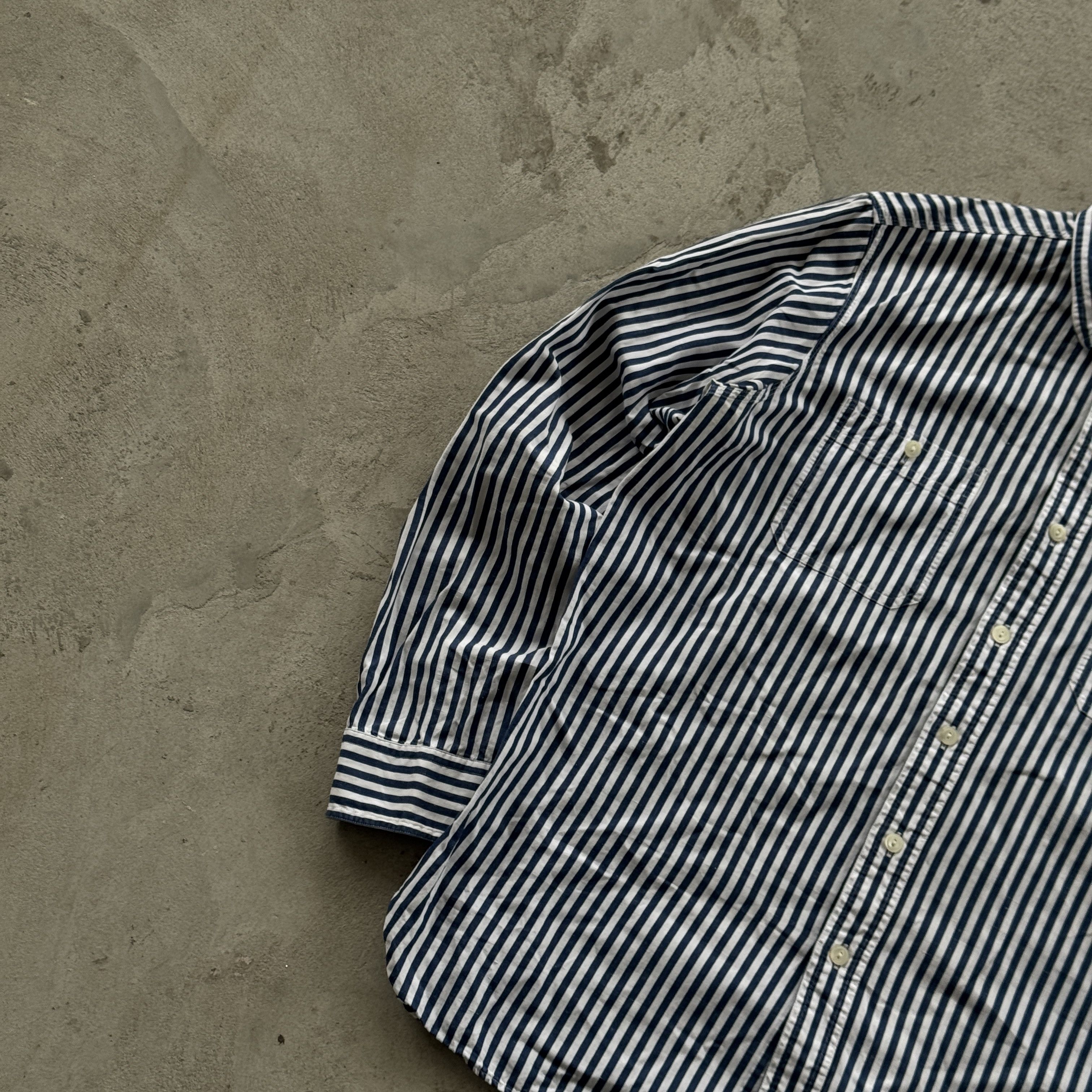 Polo Ralph Lauren Vintage 90s Polo Ralph Lauren Silk Striped Button Ups Shirt Size US L / EU 52-54 / 3 - 3 Thumbnail