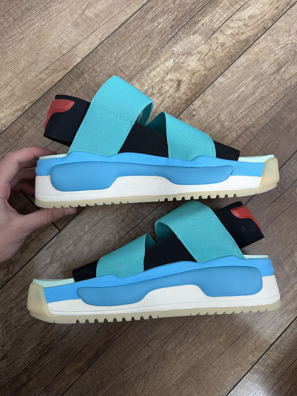 Y-3 Y-3 Adidas Yohji Yamamoto Hokori Sandals Shoes Size US 9 / EU 42 - 6 Thumbnail