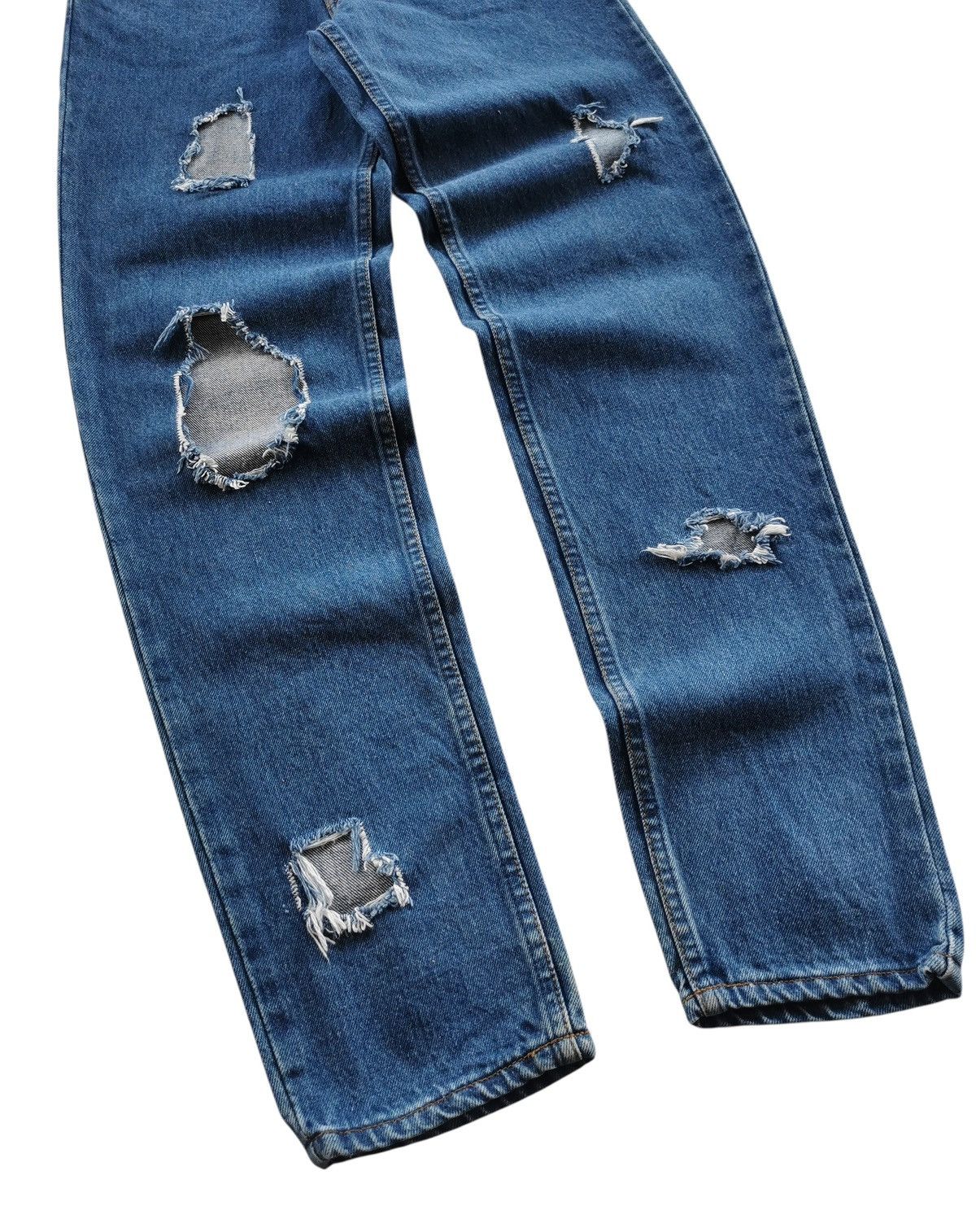 Levi's Vintage Levis 620 Jeans Ripped Size 27" / US 4 / IT 40 - 3 Thumbnail