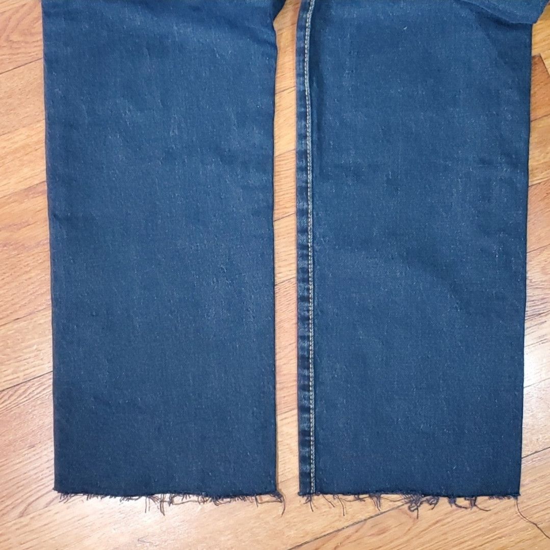 Levi's Levi's 501 34x30 Button Fly Blue Denim Jeans Dark Wash Size US 34 / EU 50 - 7 Thumbnail