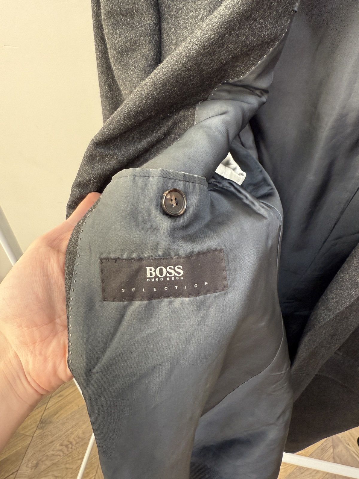 Hugo Boss Vintage Hugo Boss Selection Cashmere Overcoat Tailored Size US M / EU 48-50 / 2 - 6 Thumbnail