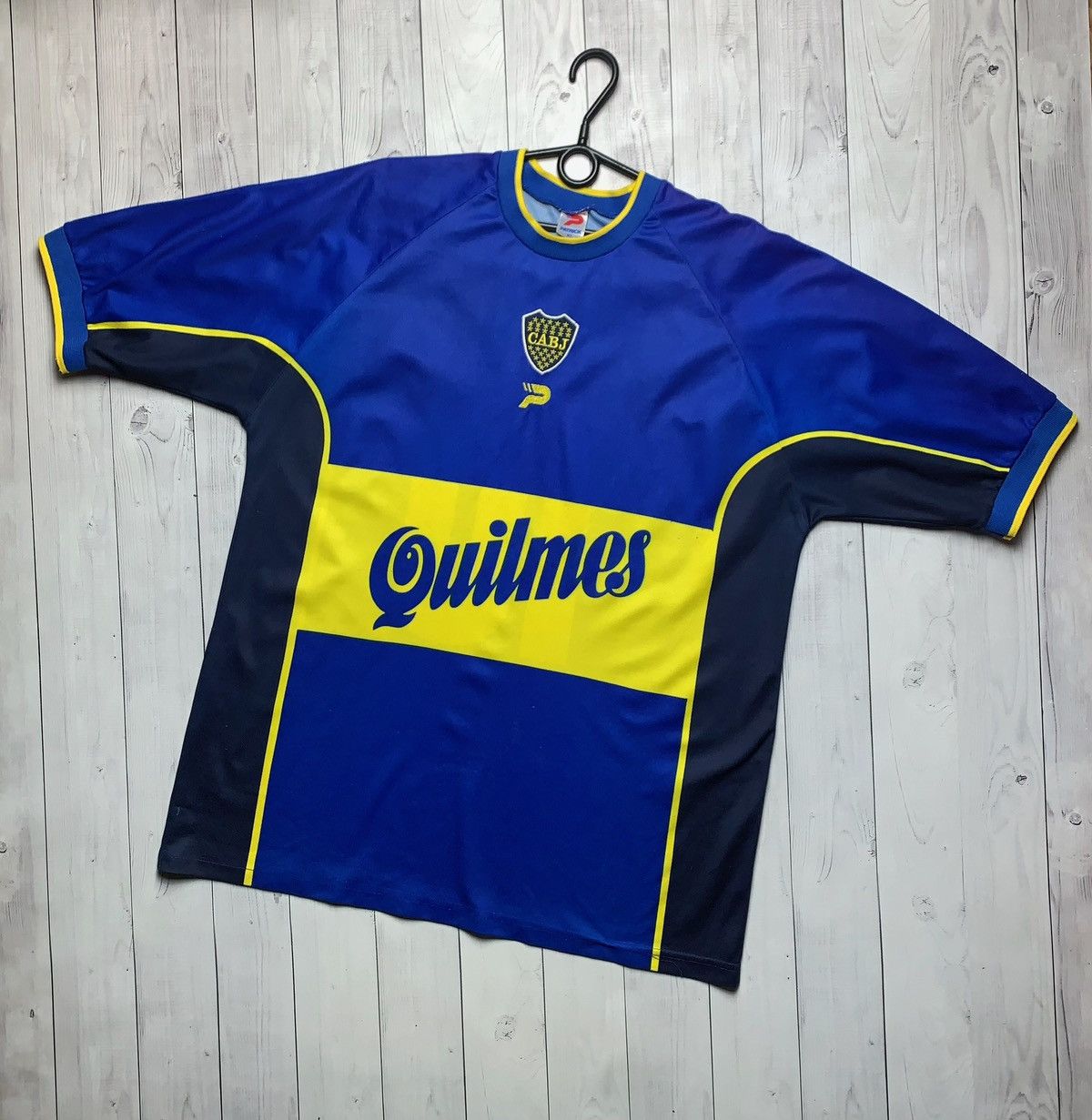 Vintage Vintage Boca Juniors soccer tee rare 10 shirt Size XL Size US XL / EU 56 / 4 - 1 Thumbnail