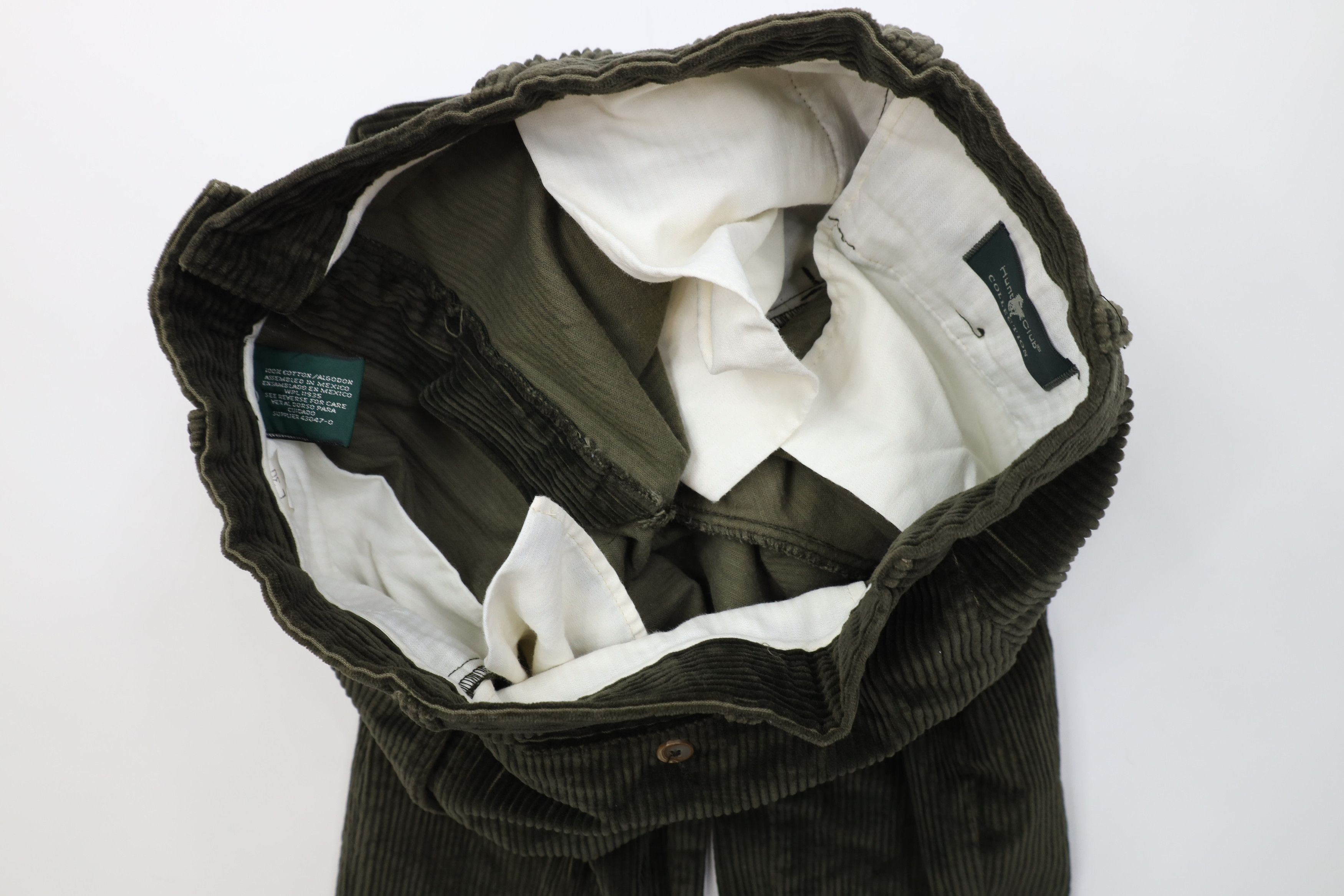 Vintage Vintage 90s Streetwear Heavyweight Corduroy Chino Pants Size US 34 / EU 50 - 10 Thumbnail