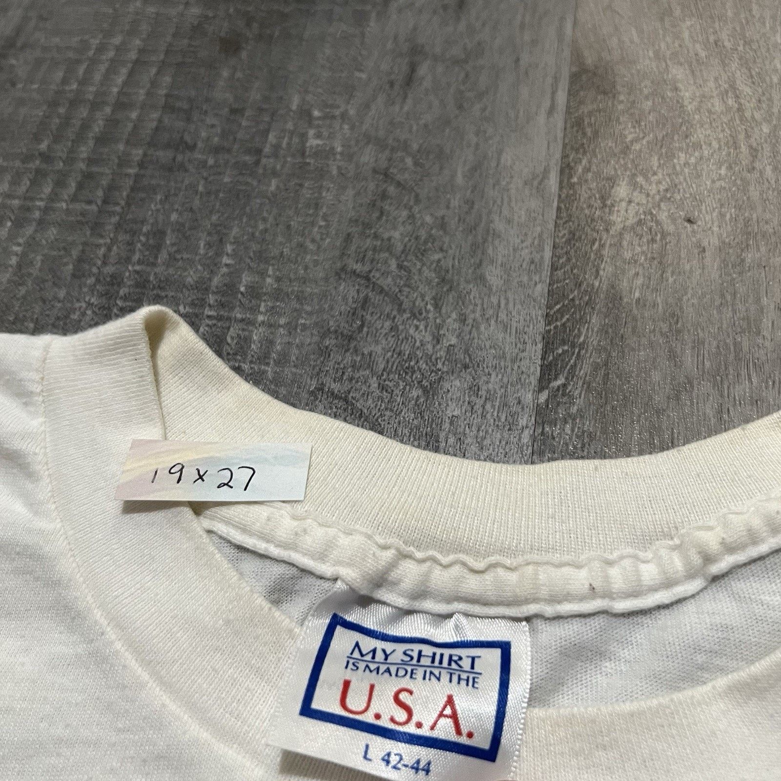 Vintage VTG Off Road USA 1986 White Jeep Wrangler T Shirt Fits M Size US M / EU 48-50 / 2 - 6 Thumbnail