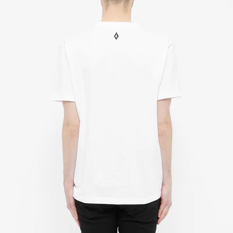 Marcelo Burlon White Confidencial Embroidered Cross T-Shirt Size US S / EU 44-46 / 1 - 4 Thumbnail