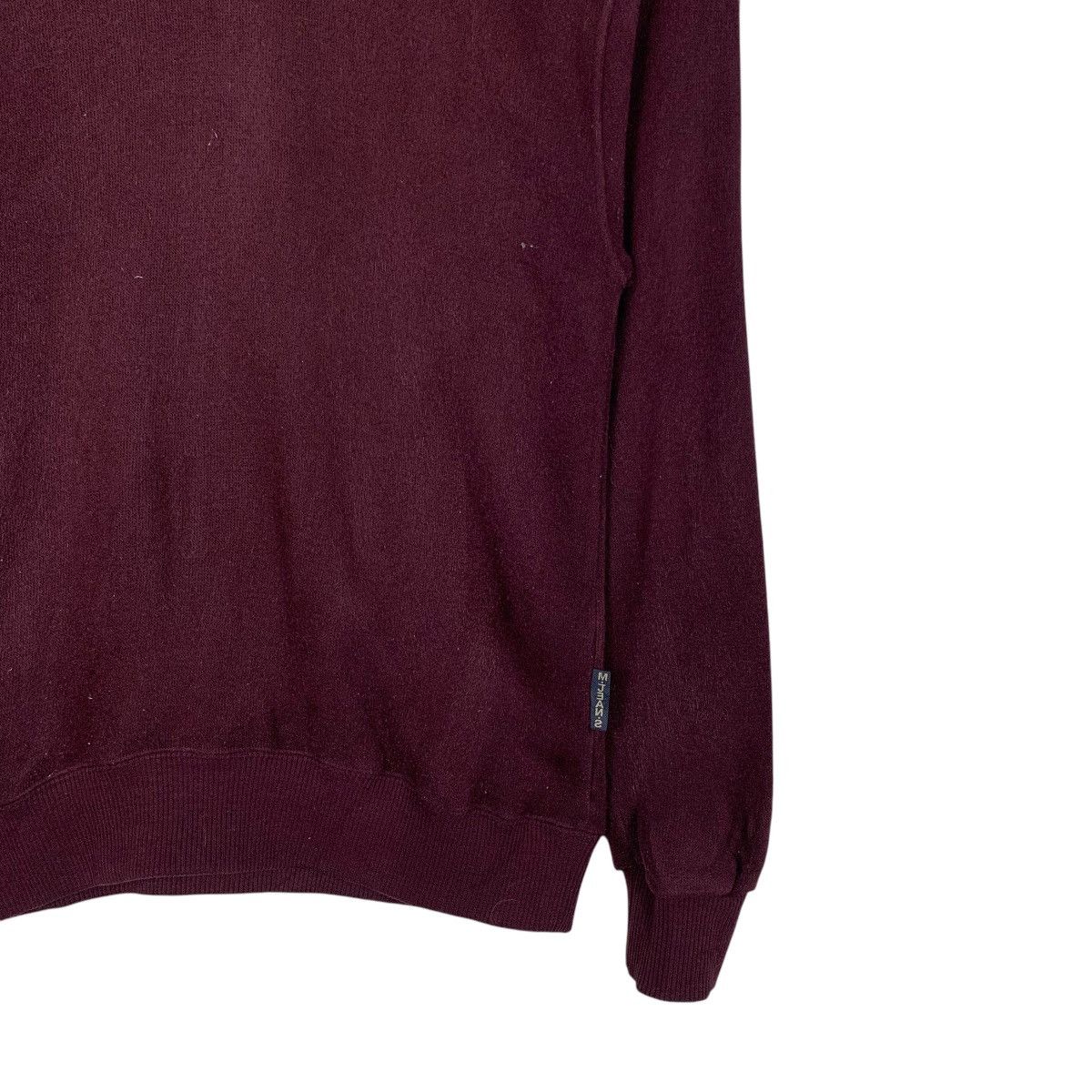 Michiko Koshino London MICHIKO LONDON Technical Wear Maroon Sweatshirt #2422-C108 Size US M / EU 48-50 / 2 - 4 Thumbnail