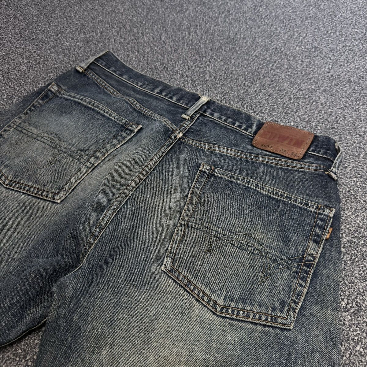 Kapital Vintage Japanese Edwin 505x Selvedge Rusty Dirty Wash Denim Size US 34 / EU 50 - 8 Thumbnail