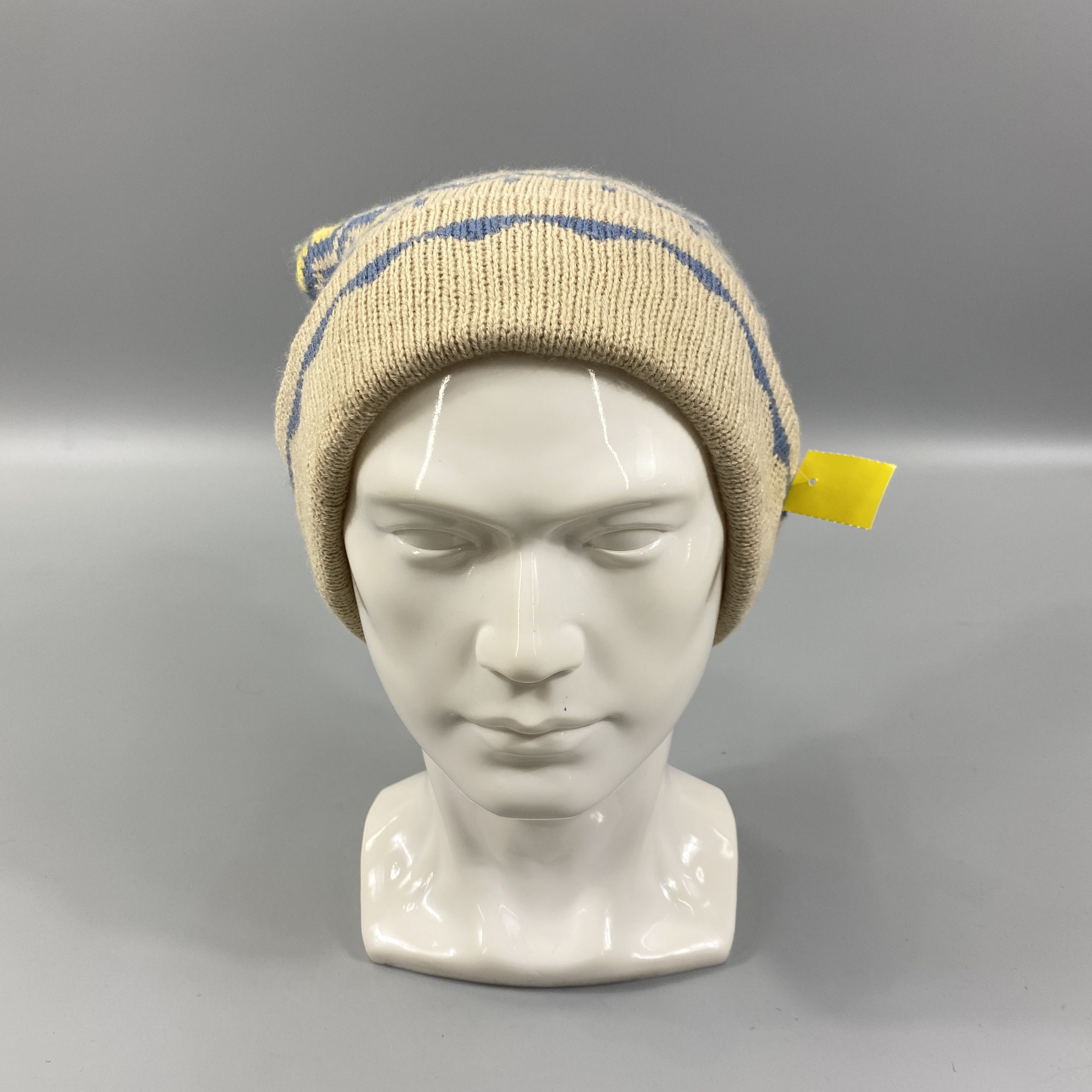 Japanese Brand Pattern Snow Cap Beanie Hat Pom Pom -BN1109 Size ONE SIZE - 3 Thumbnail