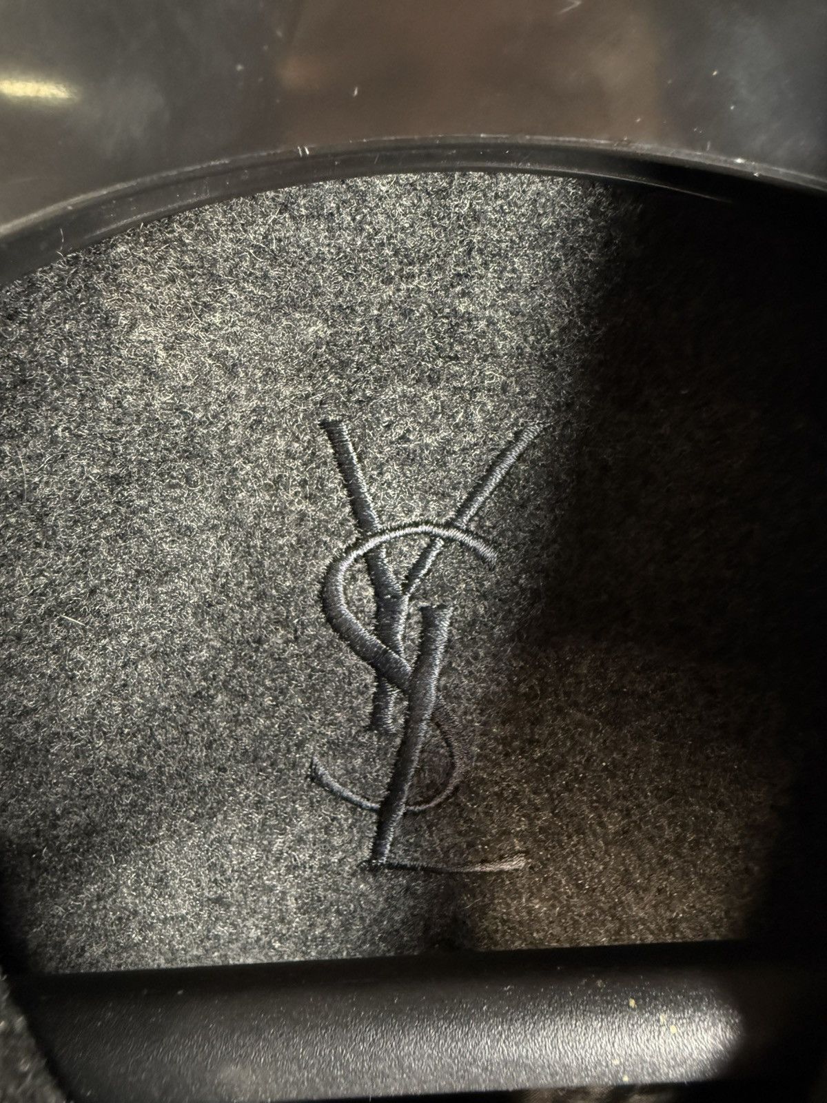 Yves Saint Laurent Grey Wool YSL Coat Heavy Soft Long Size US L / EU 52-54 / 3 - 4 Thumbnail