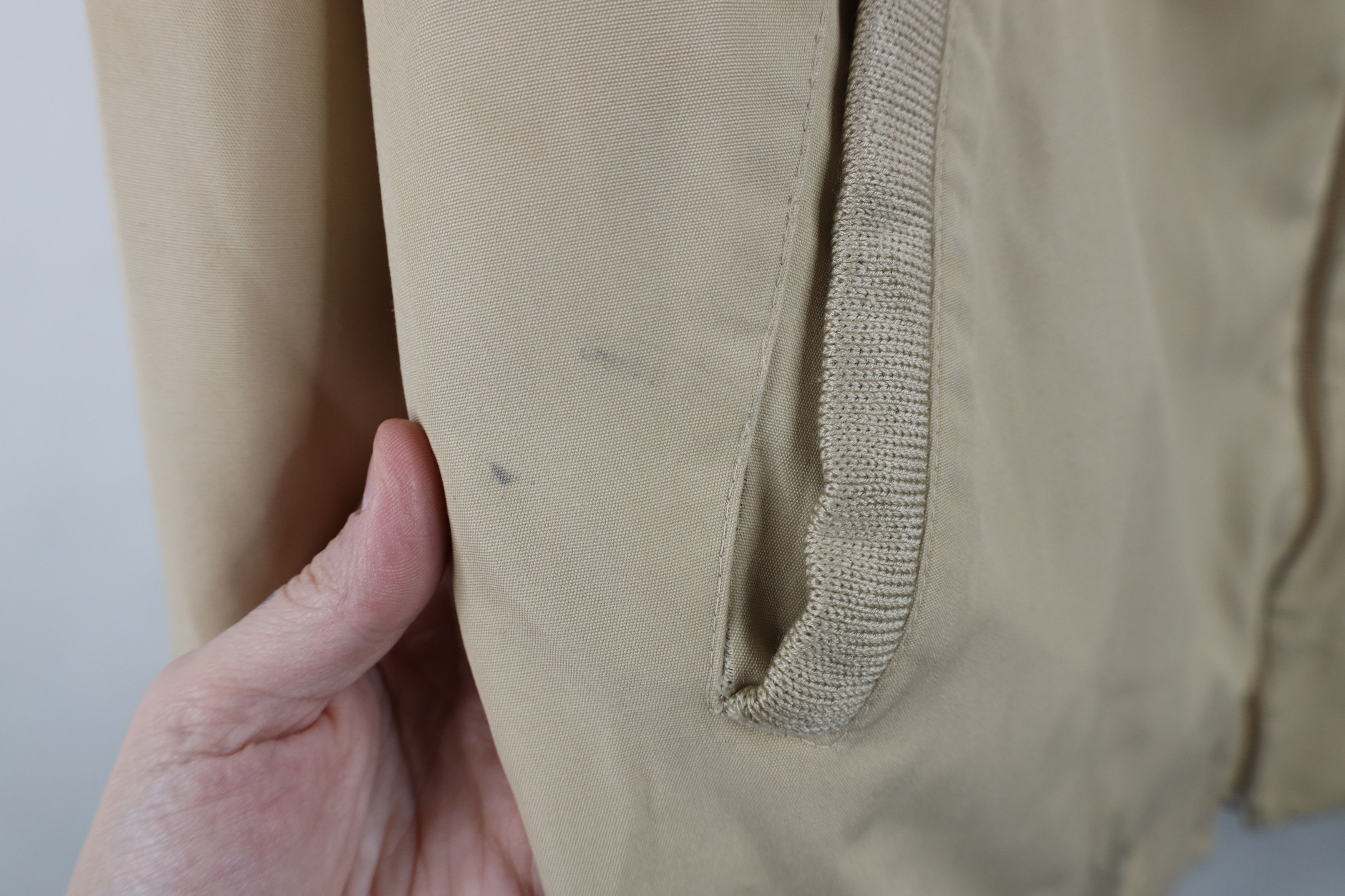 Vintage Vintage 70s Streetwear Cafe Racer Bomber Jacket Beige Size US XL / EU 56 / 4 - 8 Thumbnail