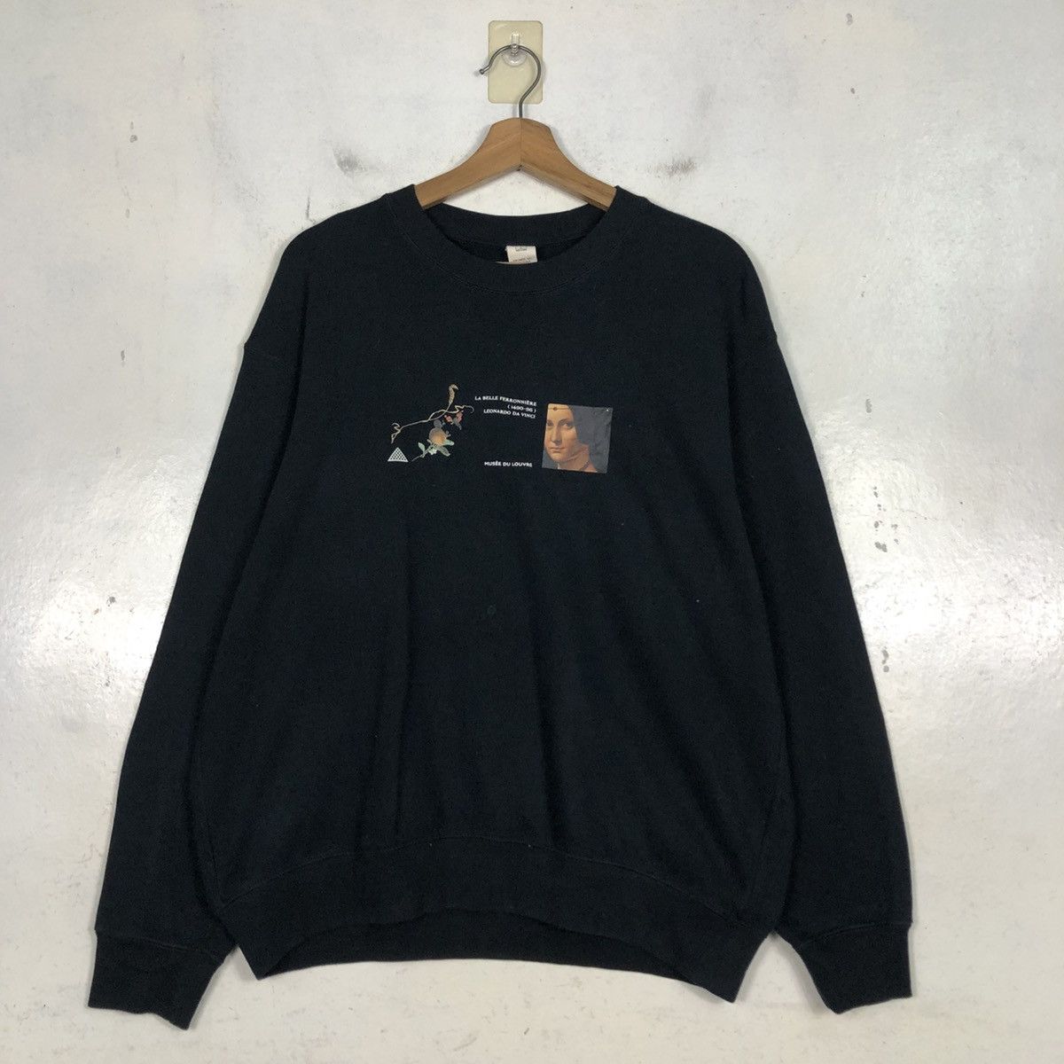 Japanese Brand 📌Vintage Sweatshirt Musee Du Louvre Big Logo Size US L / EU 52-54 / 3 - 3 Thumbnail