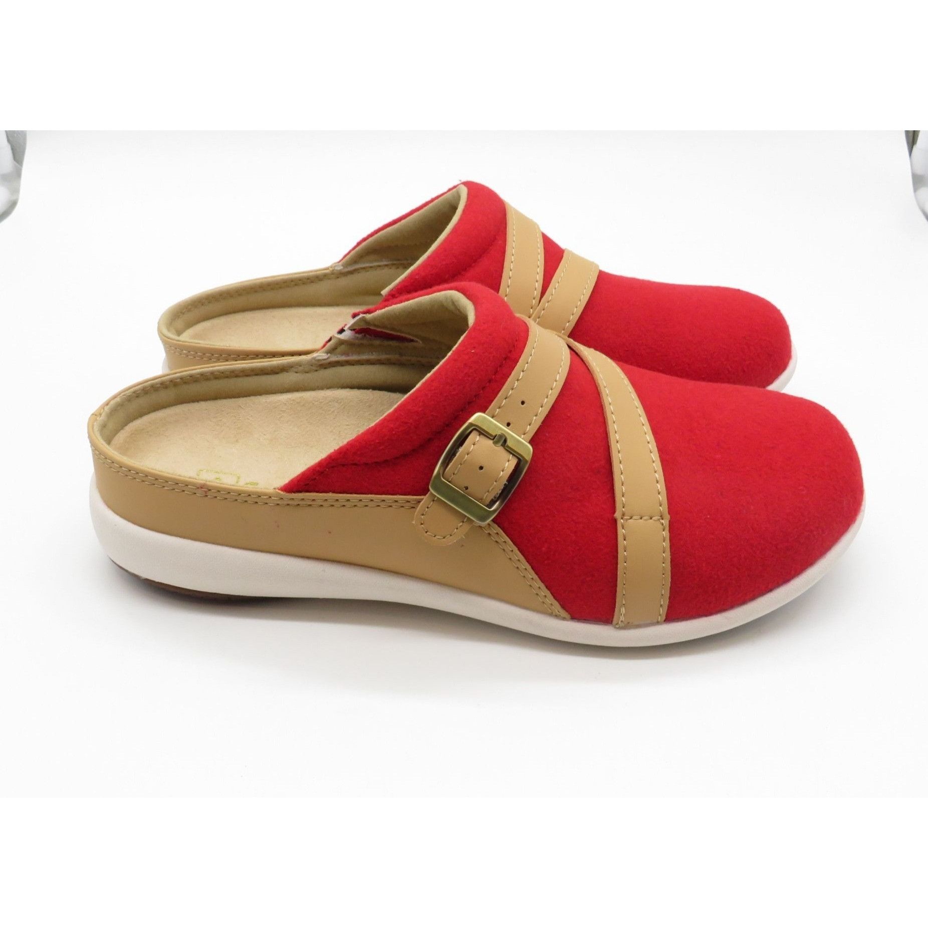 Other Spenco Women's 8D Orthotic Slip-On Red Clogs Adjustable Stra Size US 8 / IT 38 - 1 Thumbnail